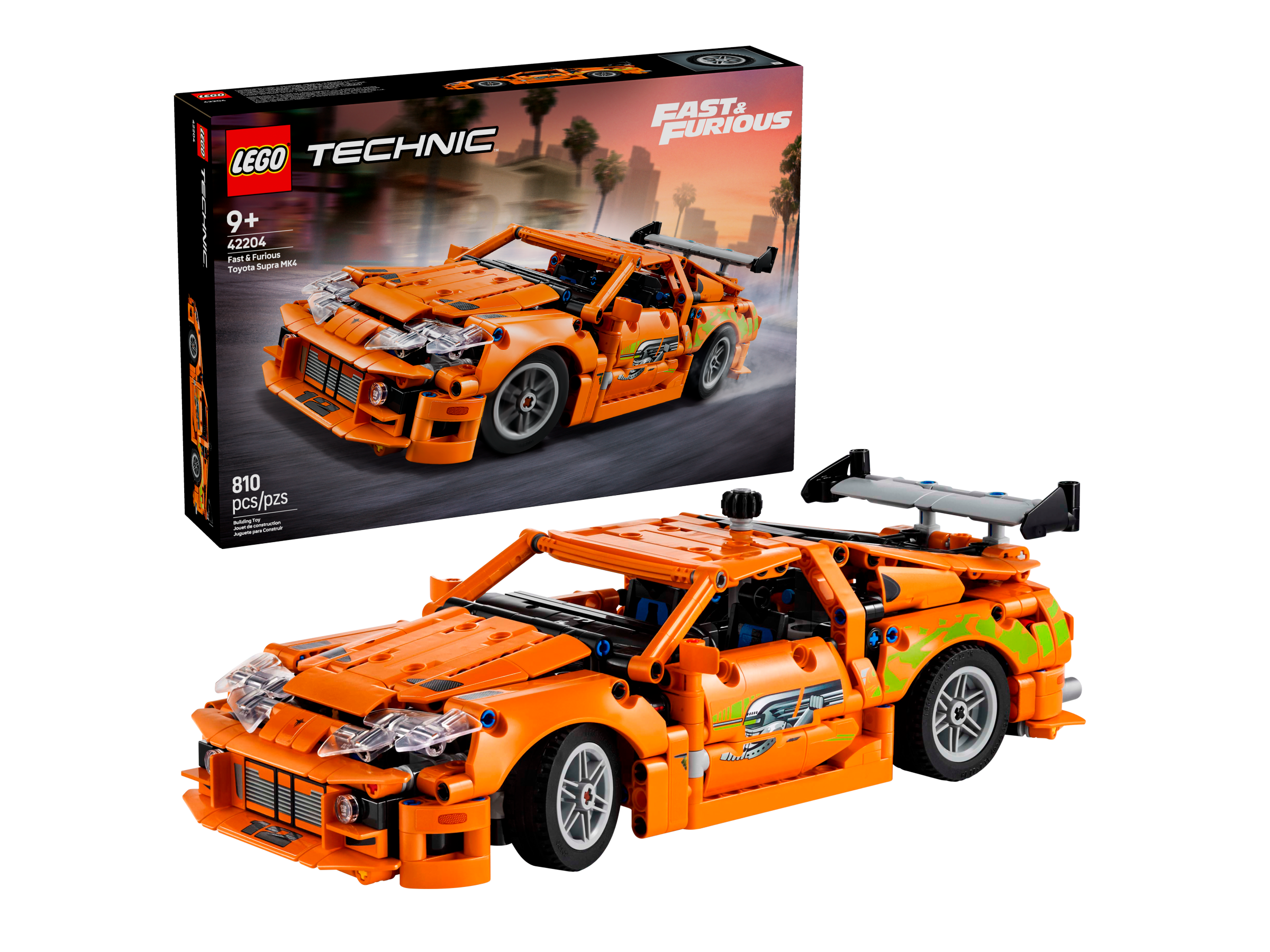 LEGO 42204 FAST AND FURIOUS TOYOTA SUPRA MK4 TECHNIC