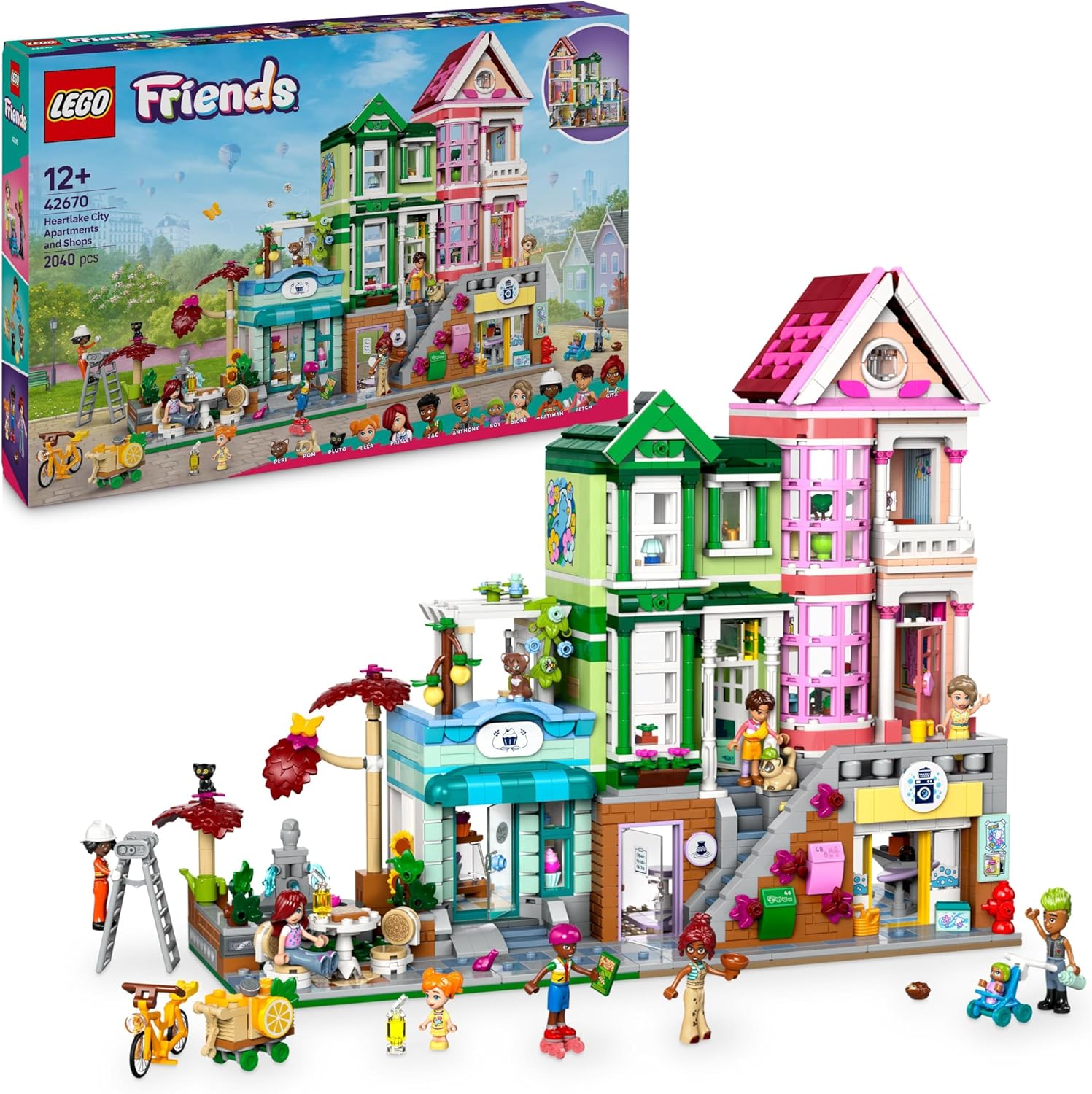 LEGO 42670 APPARTAMENTI E NEGOZI DI HEARTLAKE CITY FREINDS