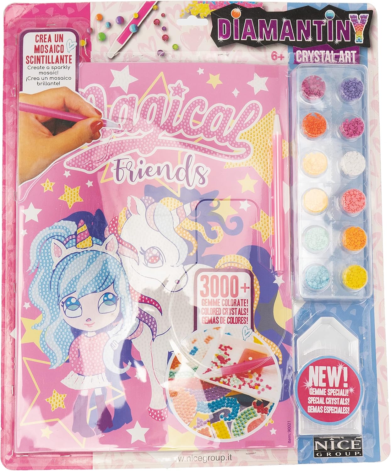 NICE 90021 DIAMANTINY DESIGN ART MAGICAL FRIENDS