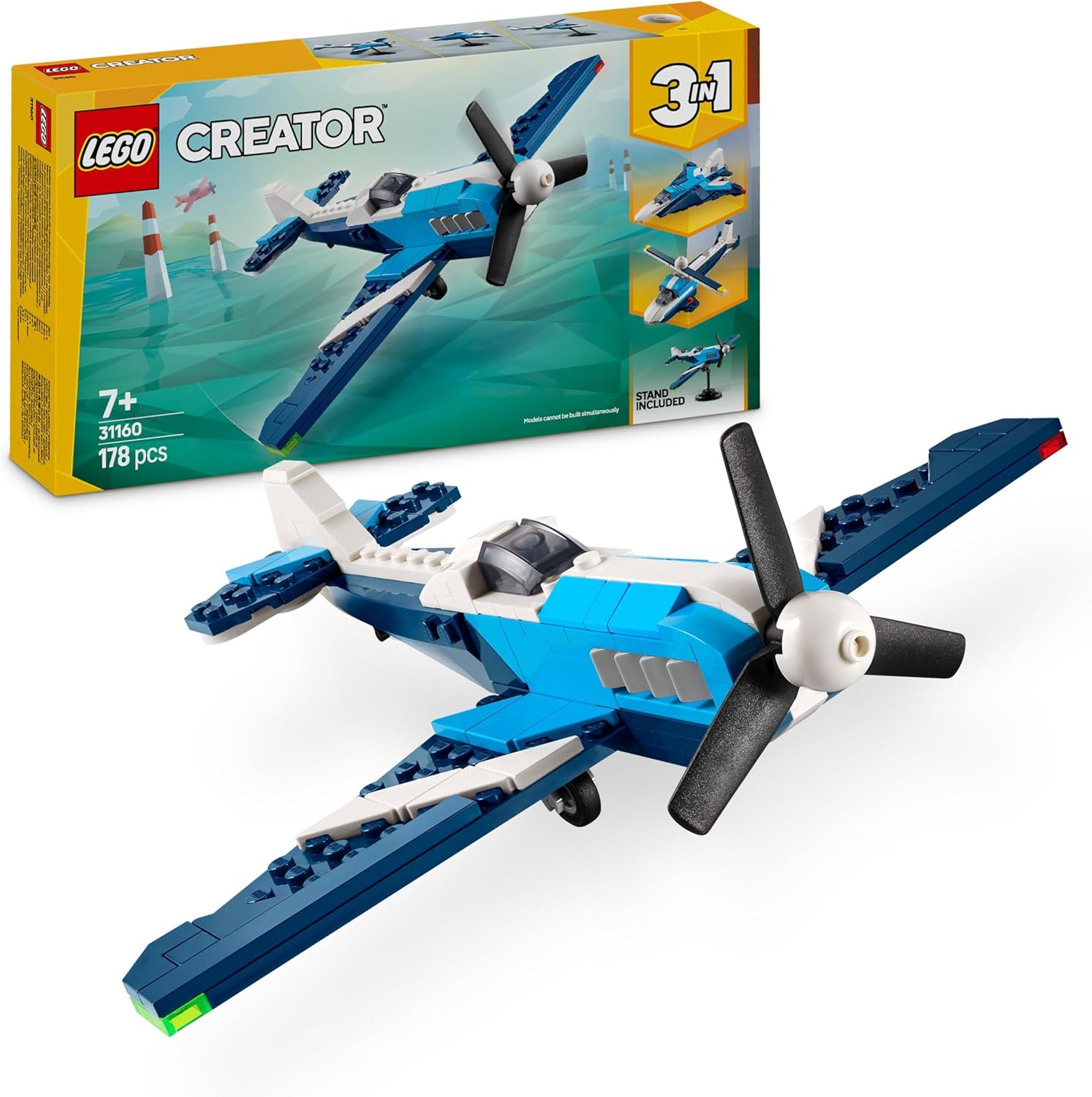 LEGO 31160 VELIVOLO AEREO DA COMPETIZIONE CREATOR