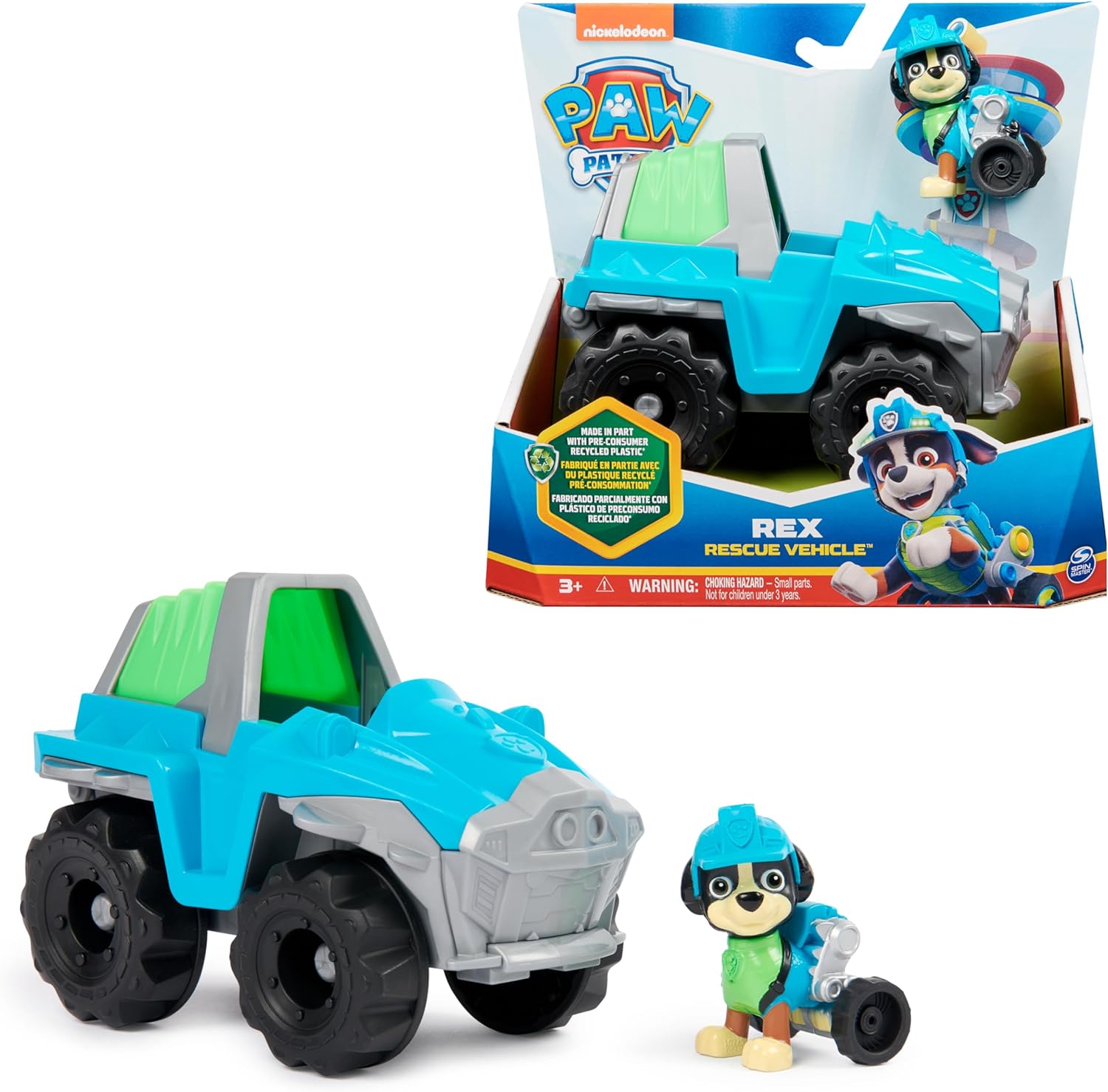 SPINMASTER 6069070 PAW PATROL VEICOLO BASE REX