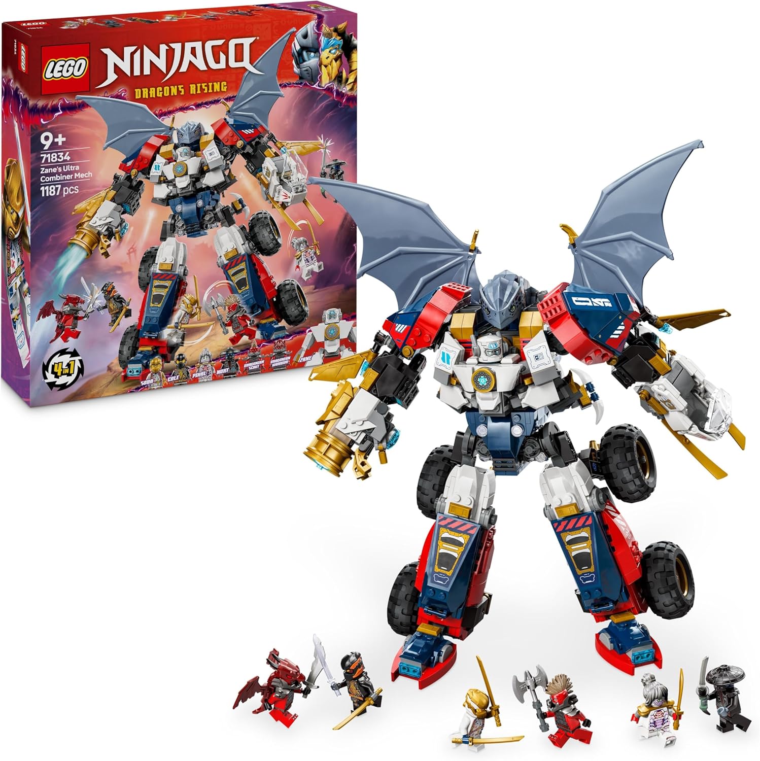 LEGO 71834 MECH ULTRA COMBINAZIONE DI ZANE NINJAGO