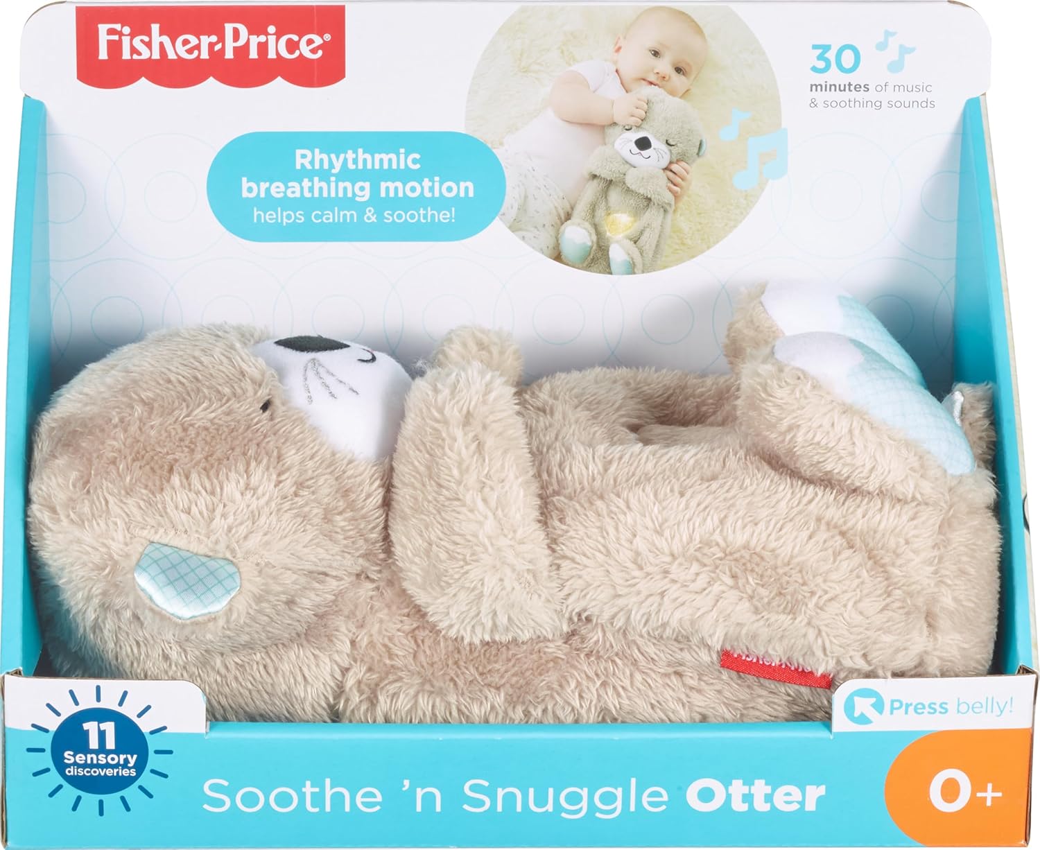 FISHER PRICE FXC66 LONTRA COCCOLA E RELAX