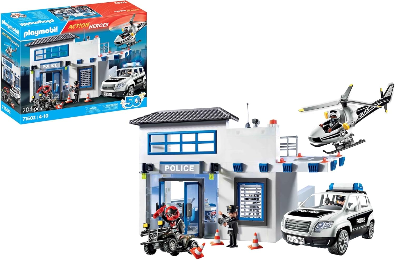 PLAYMOBIL 71602 CENTRALE DELLA POLIZIA