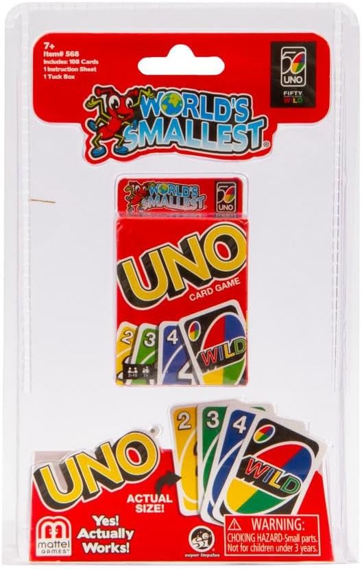 GIOCHI PREZIOSI WRL07000 WORLD'S SMALLEST UNO