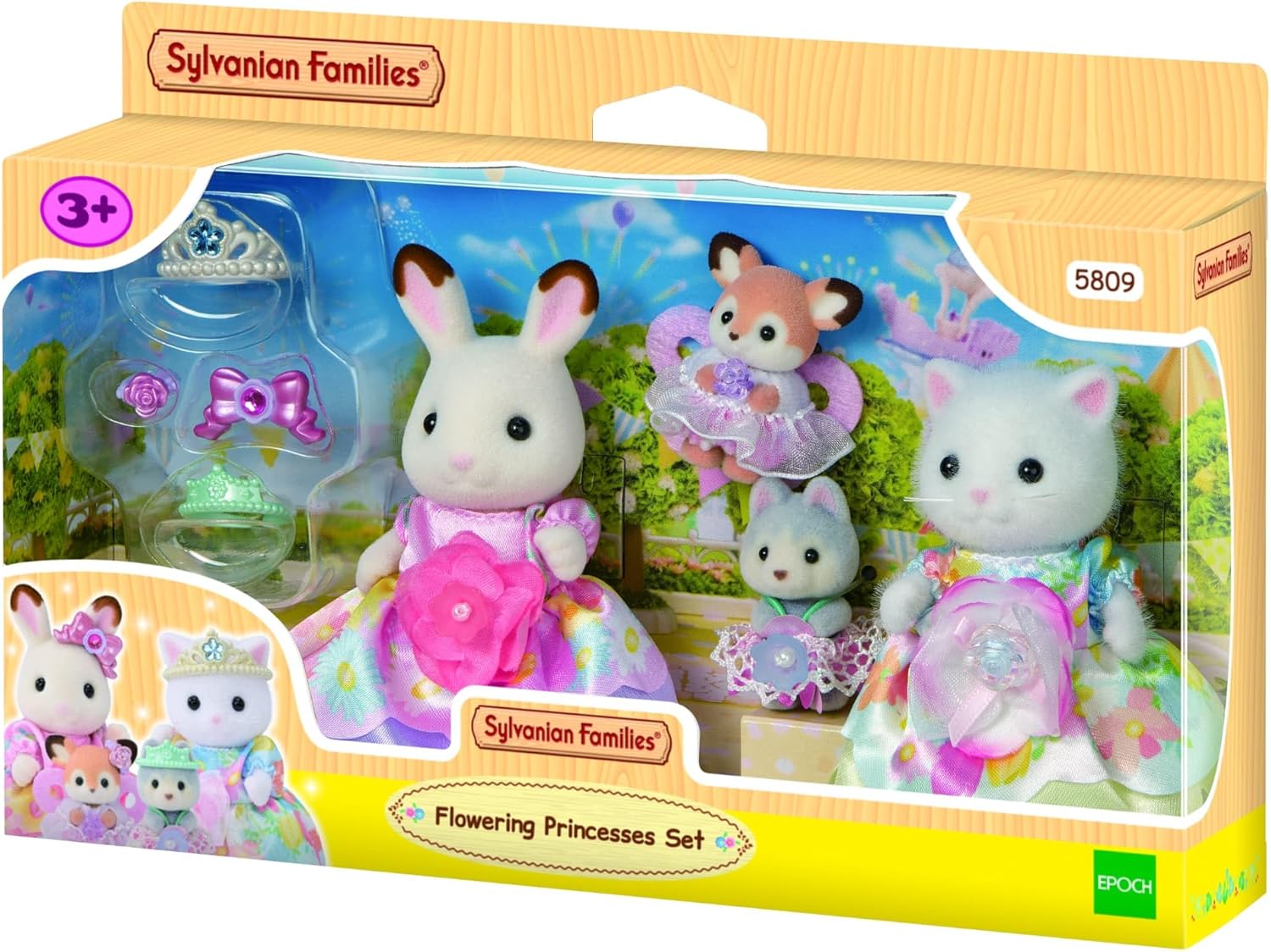 SYLVANIAN FAMILIES 5809 SET PRINICPESSE IN FIORE