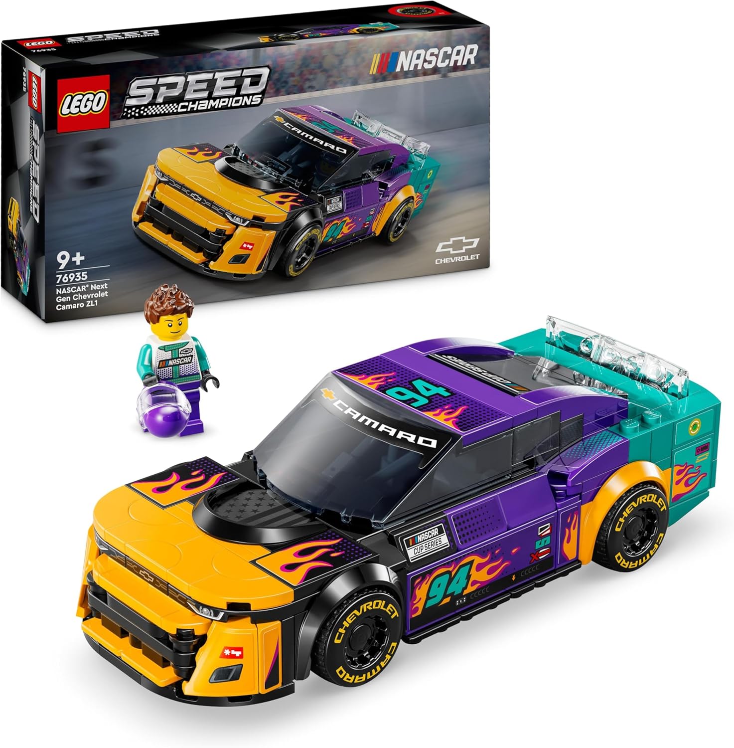 LEGO 76935  NASCAR NEXT GEN CHEVROLET CAMARO ZL1 SPEED CHAMPION