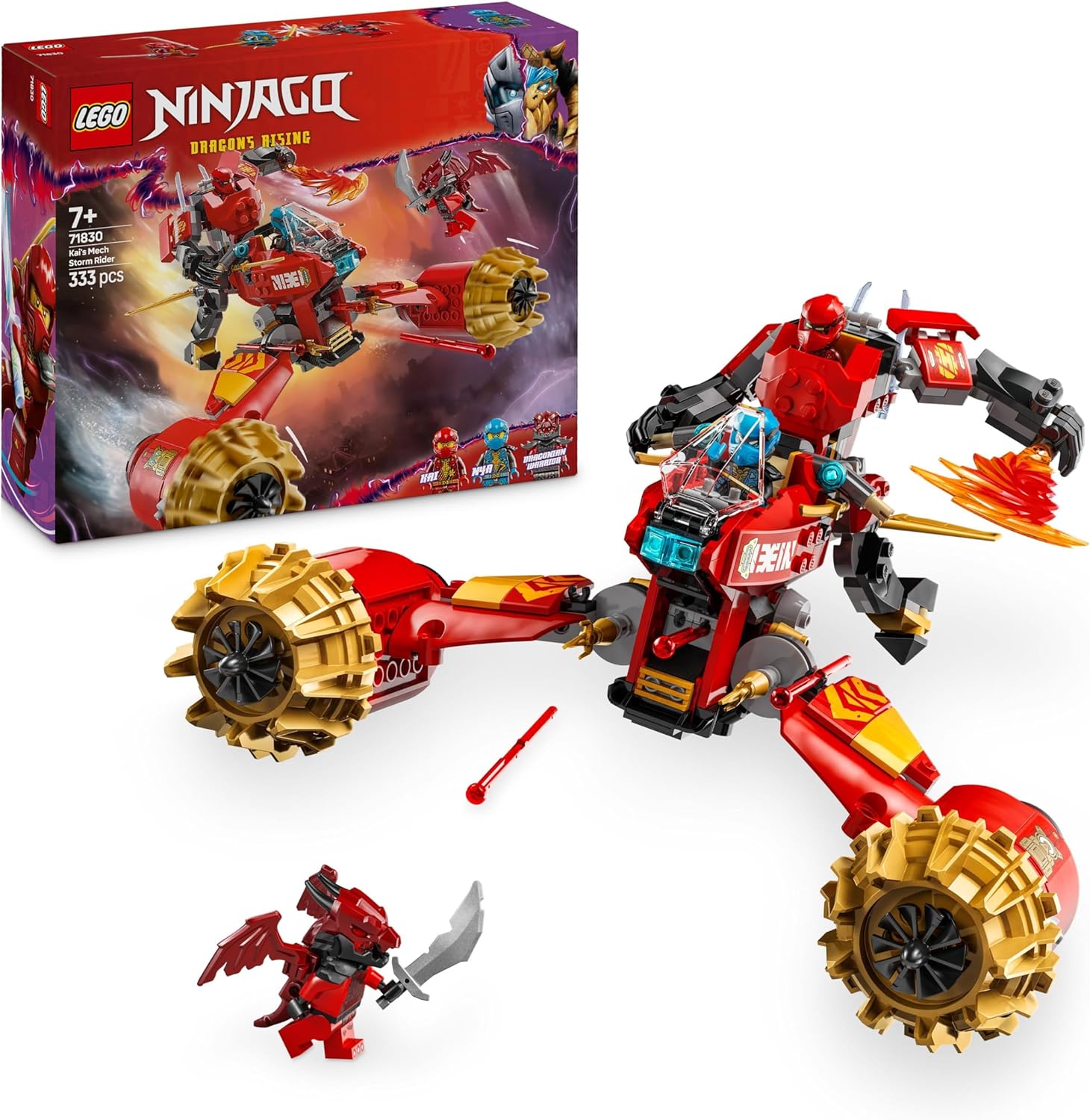 LEGO 71830 MECH STORM RIDER DI KAI MINJAGO