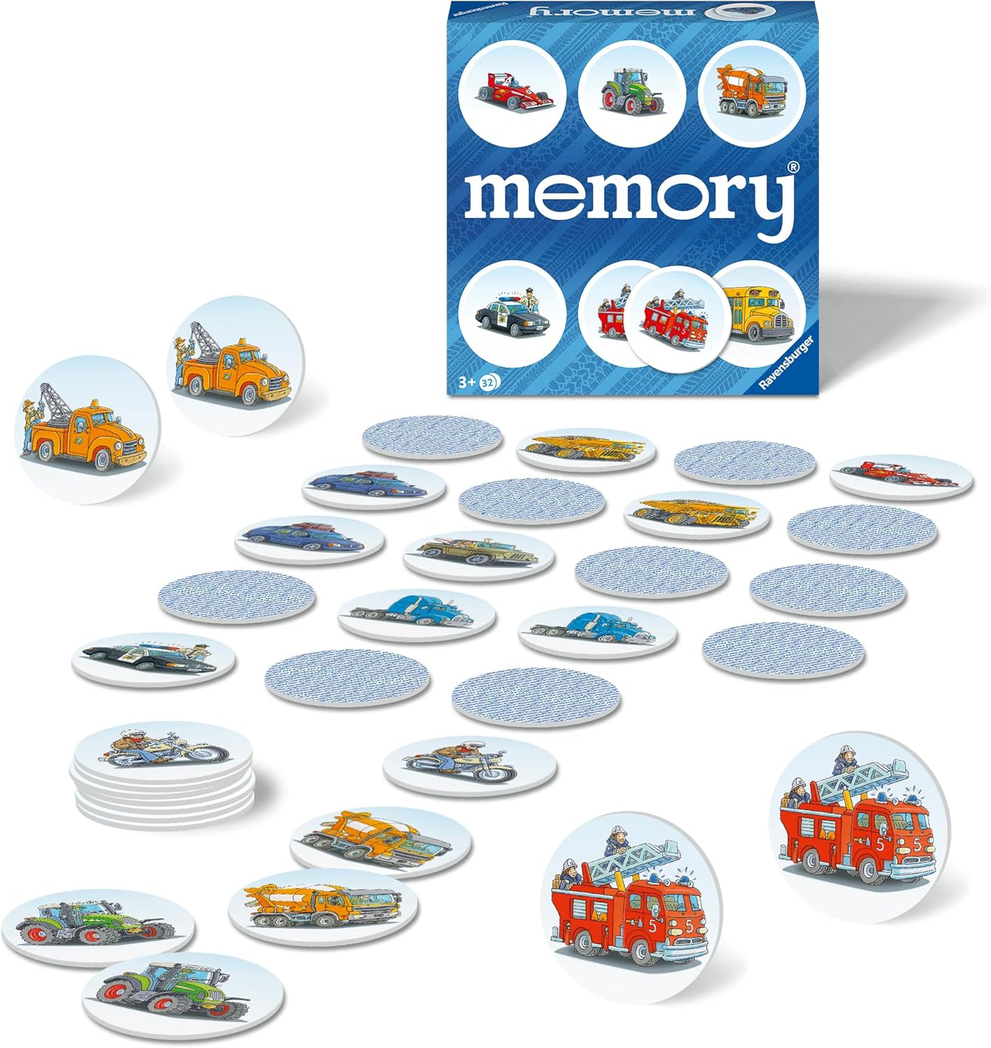 RAVENSBURGER 22378 MEMORY VEICOLI