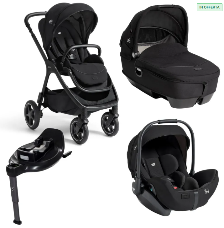 JOIE SIGNATURE TRIO FINITI con CALMI seggiolino I-LEVEL PRO e Base ENCORE