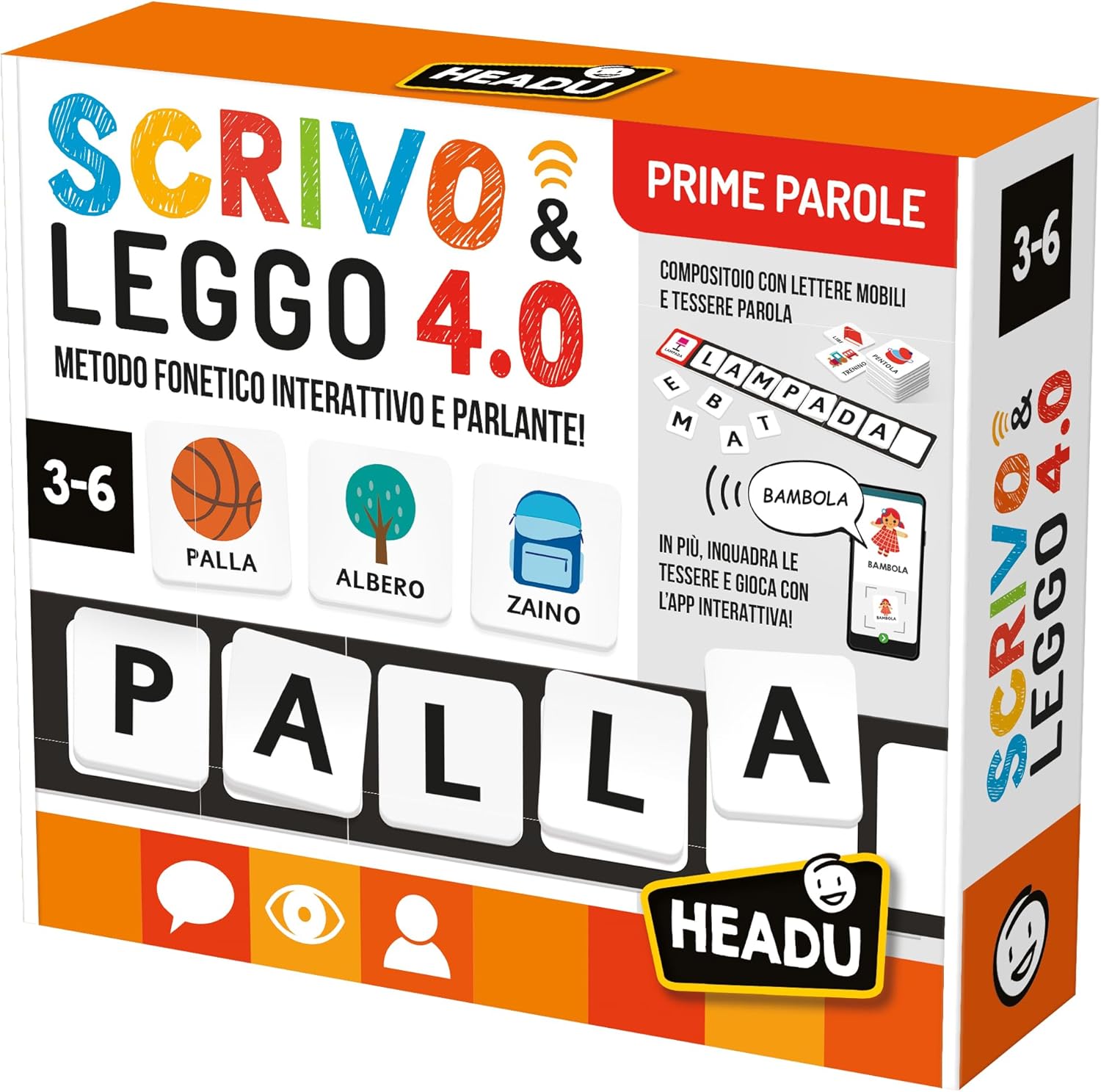 HEADU IT59940 SCRIVO E LEGGO 4.0 PRIME PAROLE