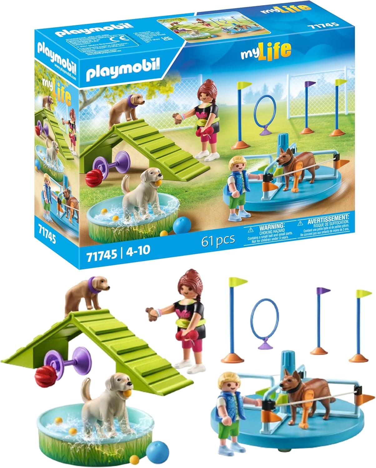 PLAYMOBIL 71745 AREA GIOCHI PER CANI