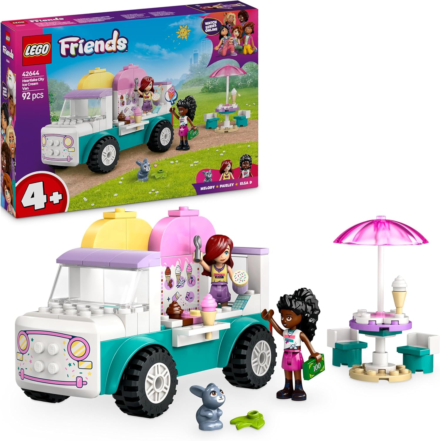 LEGO 42644 IL FURGONE DEI GELATI DI HEARTLAKE CITY FRIENDS