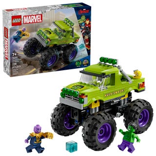 LEGO 76312 TRUCK DI HULK CONTRO THANOS SUPER HEROES