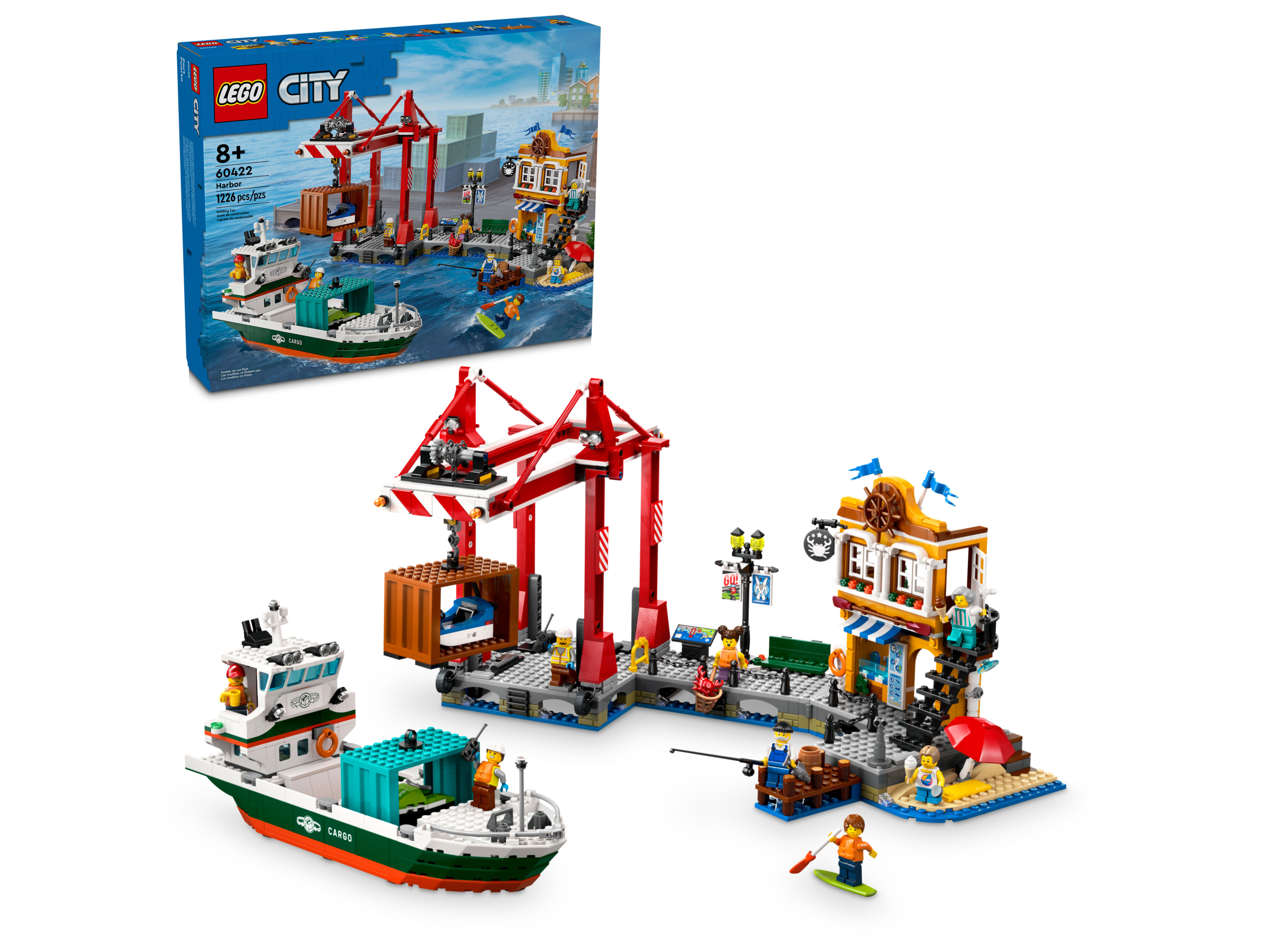 LEGO 60422 PORTO E NAVE MERCI CITY