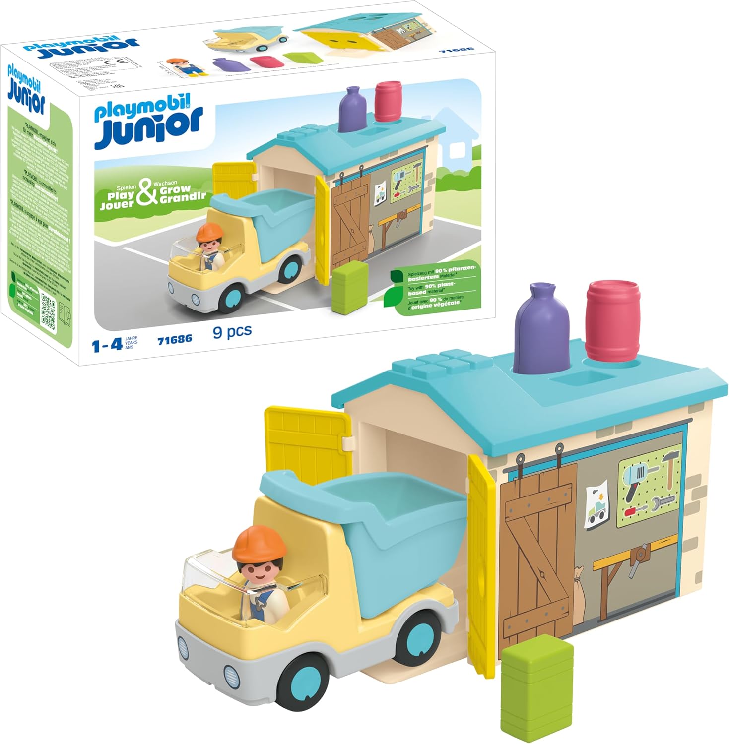 PLAYMOBIL 71686 JUNIOR CAMION CON CASSONE