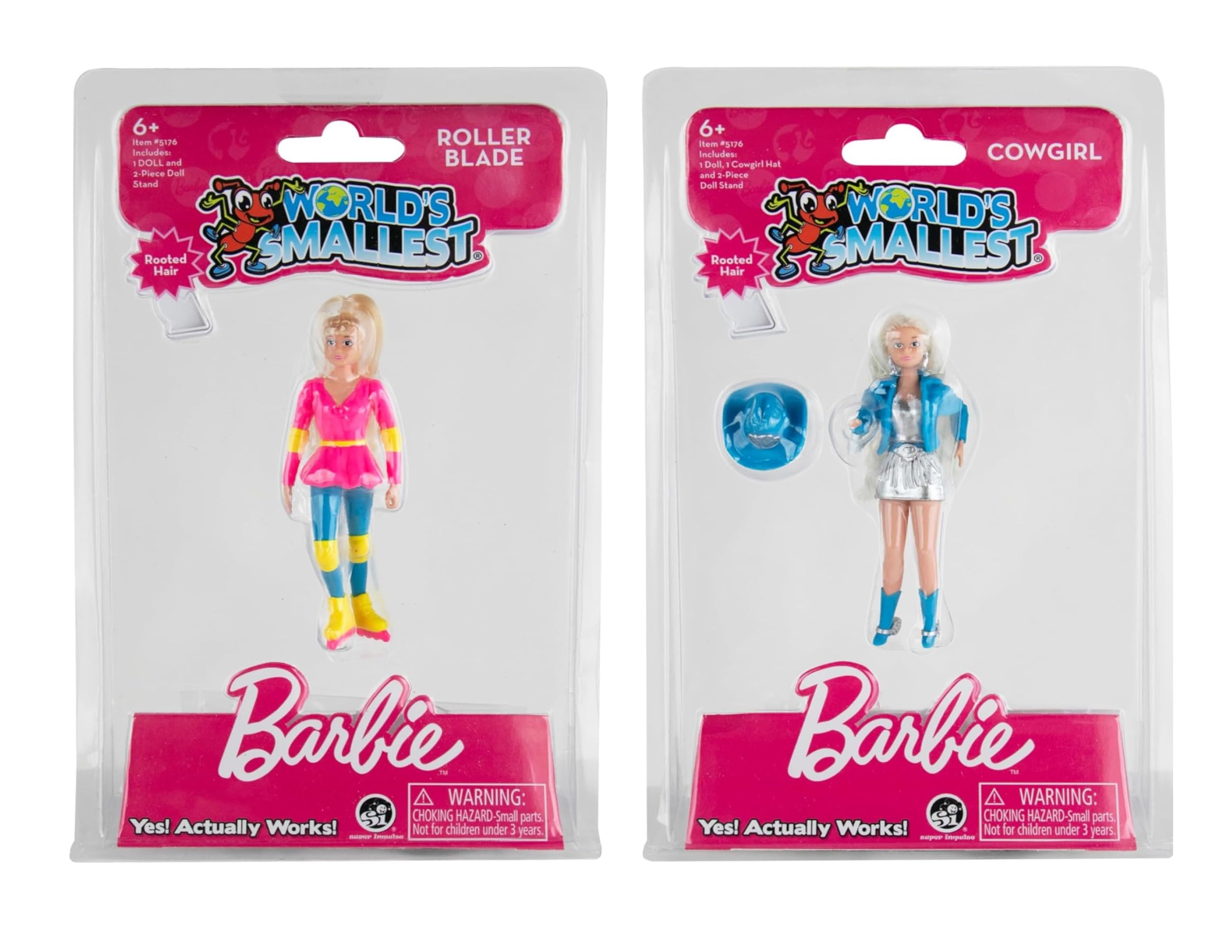 GIOCHI PREZIOSI WRL01000 WORLD'S SMALLEST PERSONAGGIO BARBIE