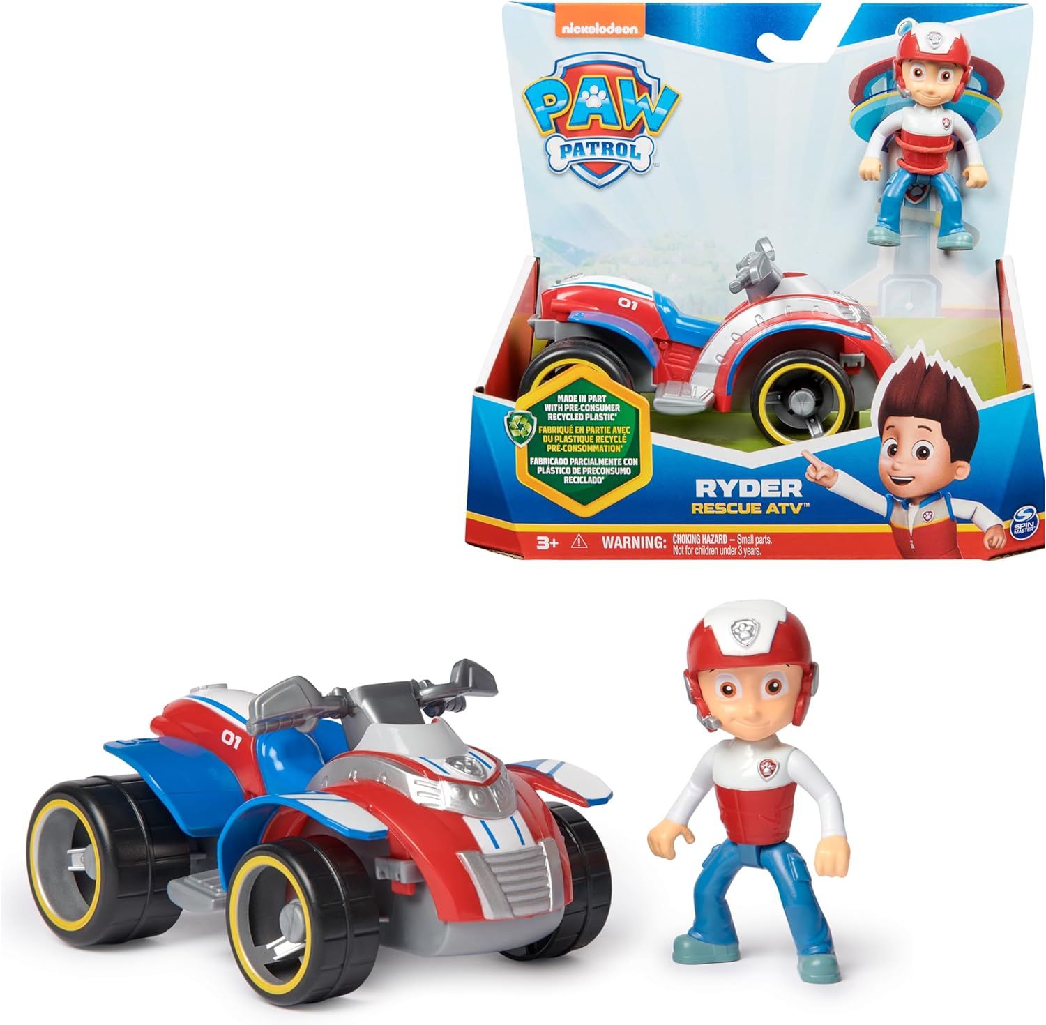 SPINMASTER 6069067 PAW PATROL VEICOLO BASE RYDER