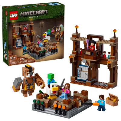 LEGO 21272 MAGIONE DELLA FORESTA RING DI COMBATTIMENTO MINECRAFT