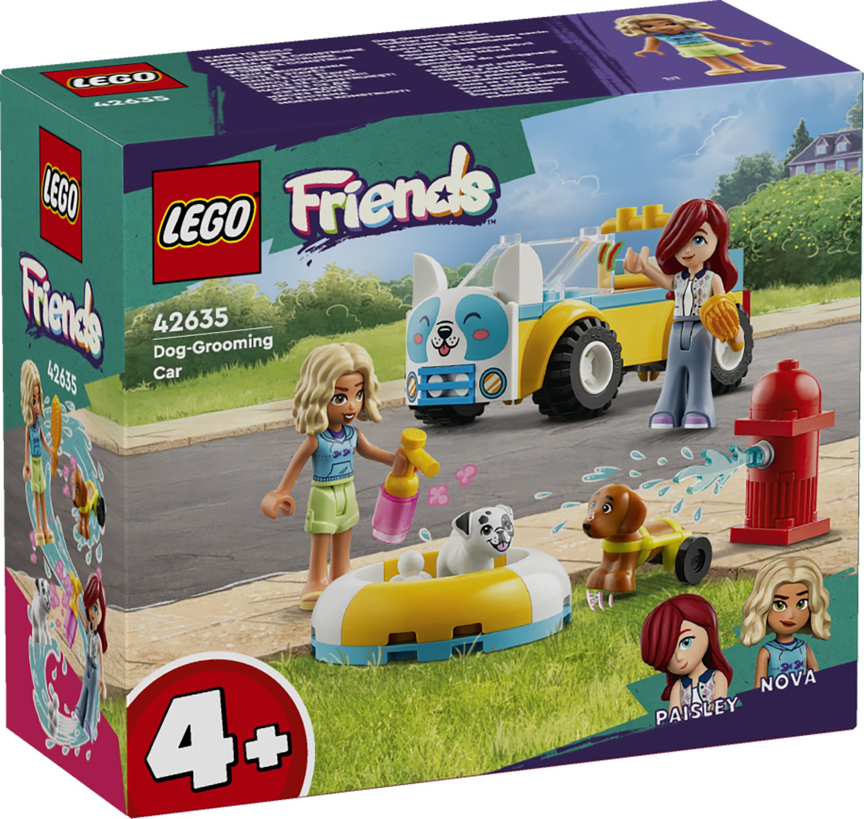 LEGO 42635 AUTO PER LA TOELETTATURA DEI CANI FRIENDS