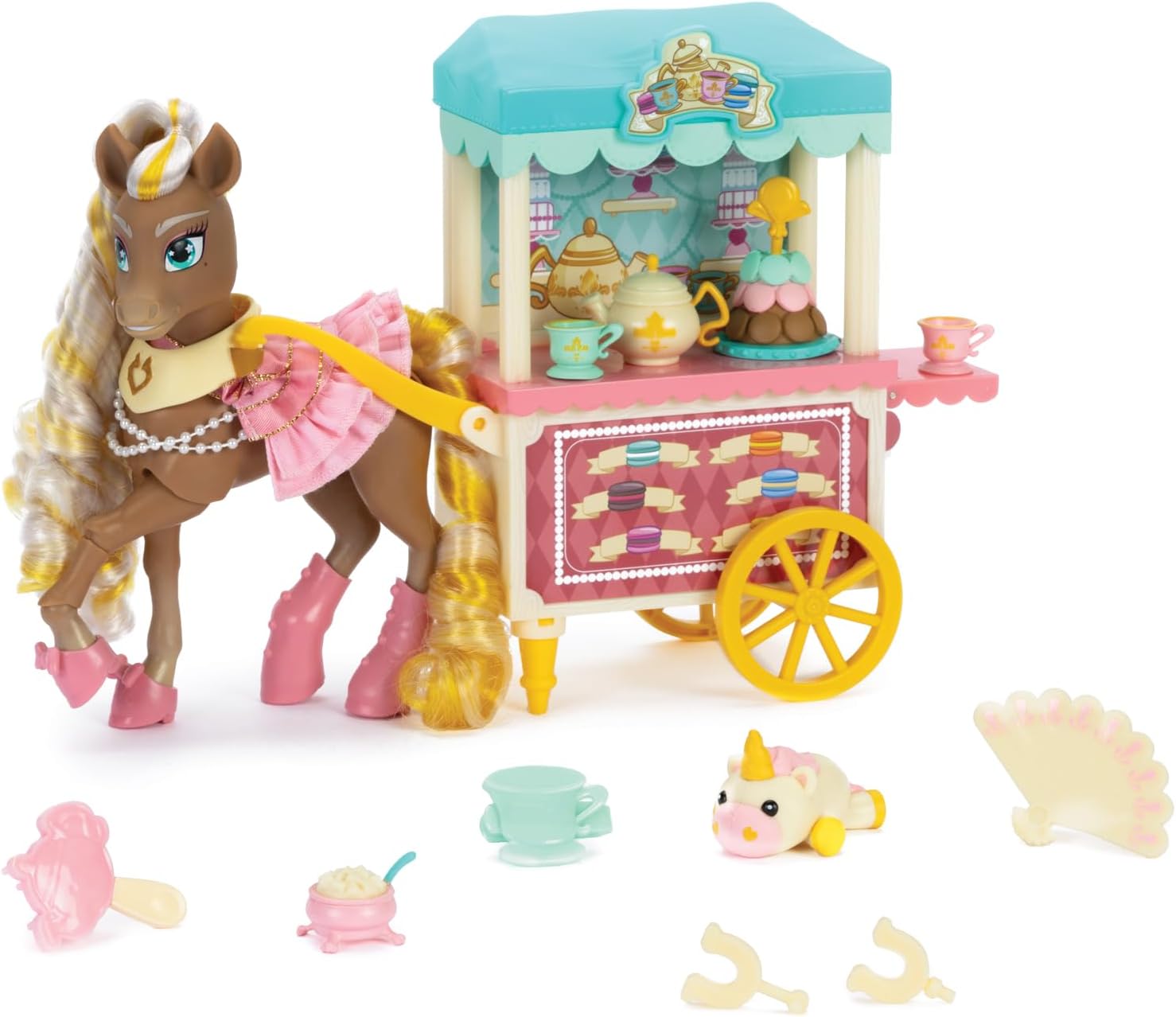 JAKKS 7328 CARRETTO CON CAVALLO TE CON CHERIE