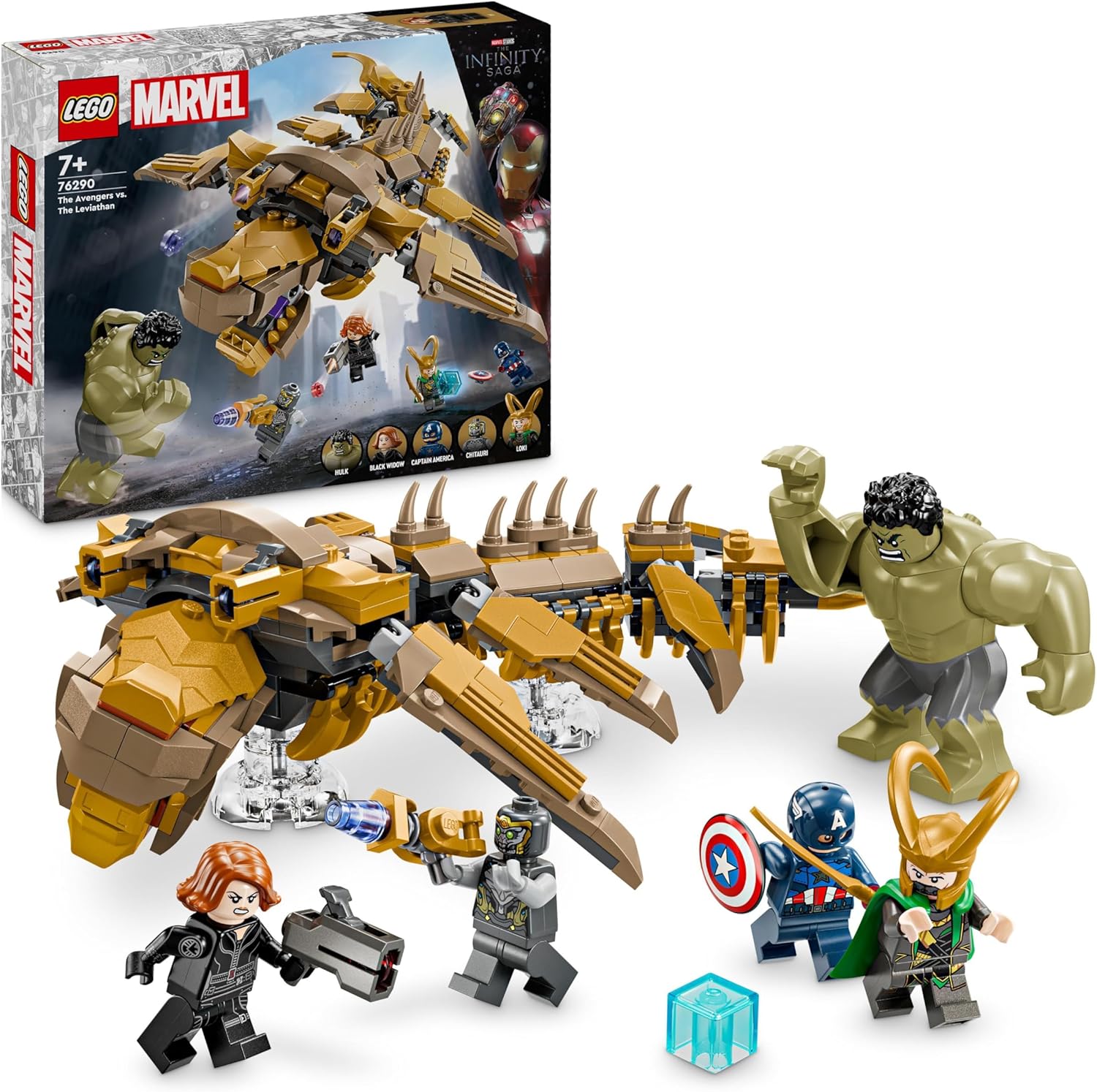 LEGO 76290 AVENGERS VS LEVIATHAN MARVEL