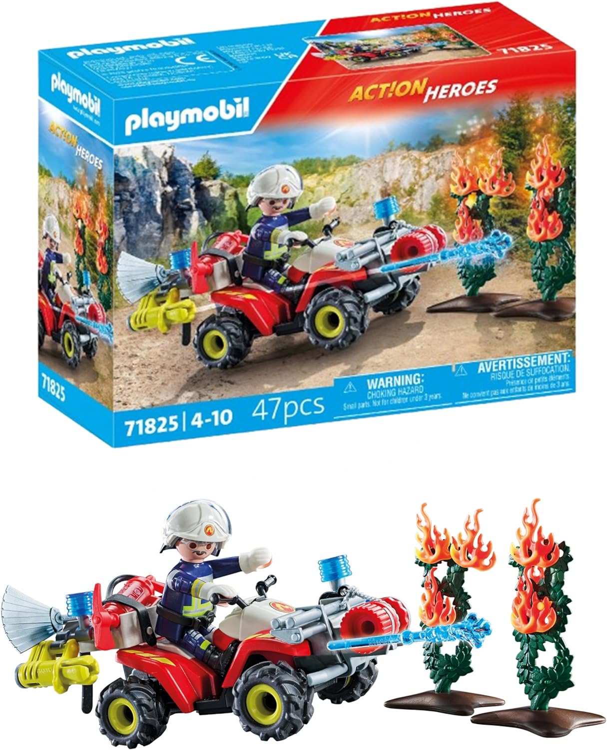 PLAYMOBIL 71825 QUAD DEI POMPIERI