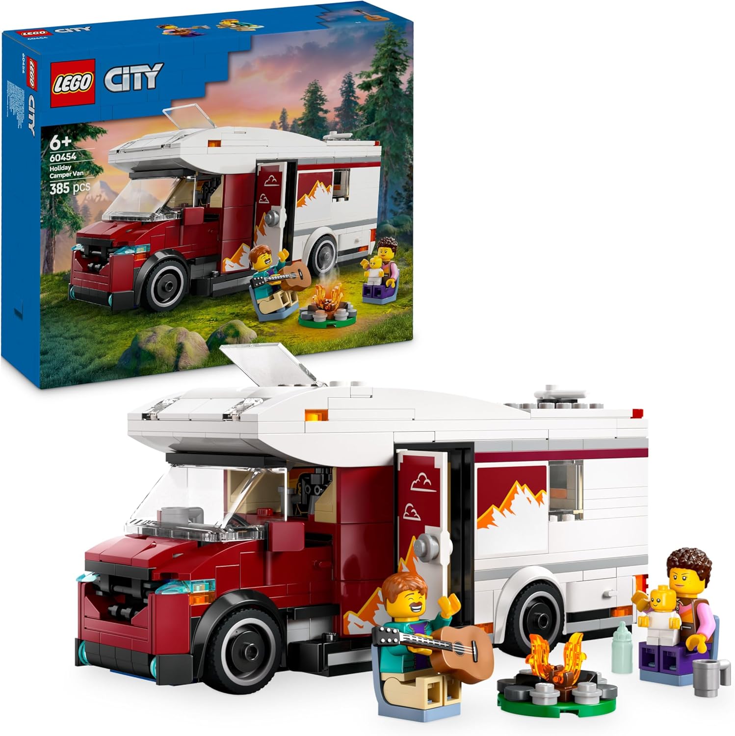 LEGO 60454 CAMPER VAN DELLE VACANZE D'AVVENTURA