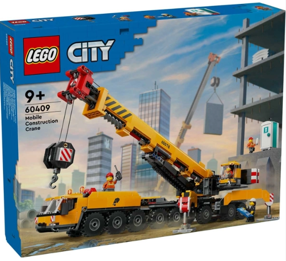 LEGO 60409 GRU DA CANTIERE MOBILE GIALLA CITY