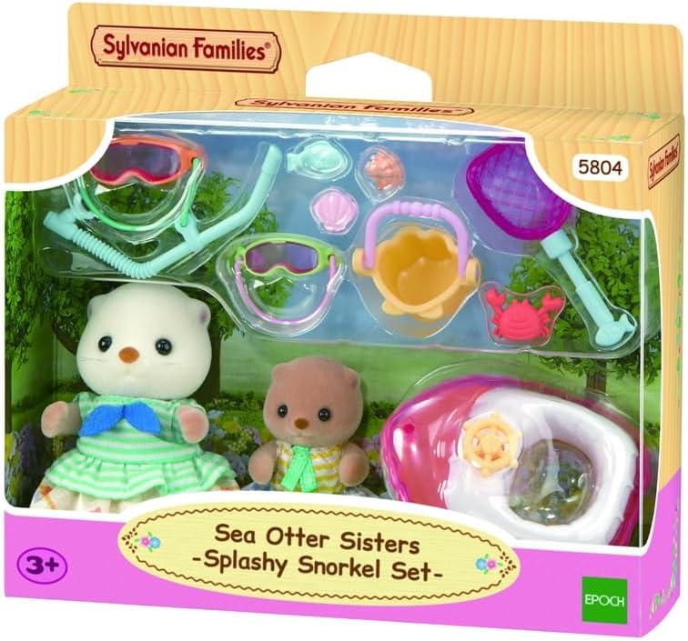 SYLVANIAN FAMILIES 5804 SORELLE LONTRA MARINA