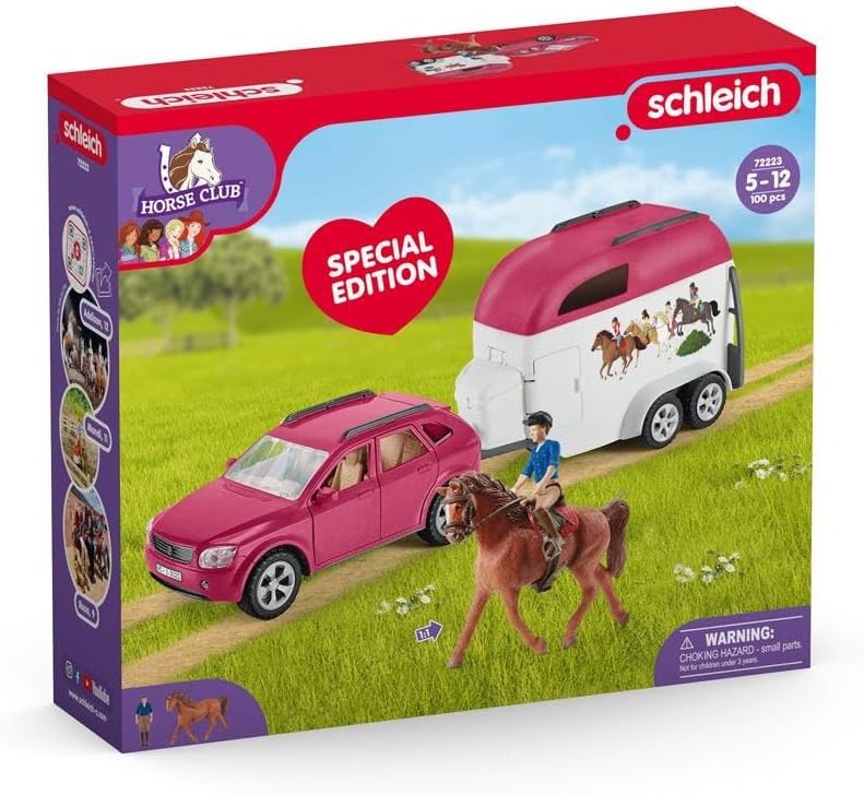 SCHLEICH 2572223 HORSE CLUB L'AVVENTURA A CAVALLO