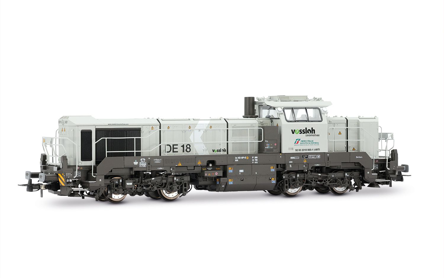 HORNBY HR2969 FS MERCITALIA S&T LOCOMOTIVA DIESEL