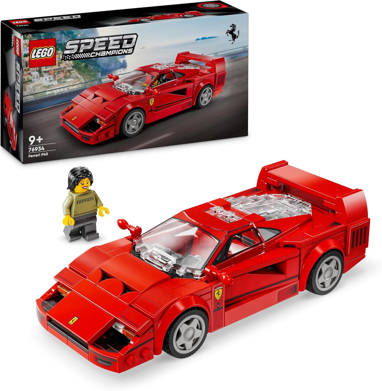 LEGO 76934 SUPERCAR FERRARI F40 SPEED CHAMPION