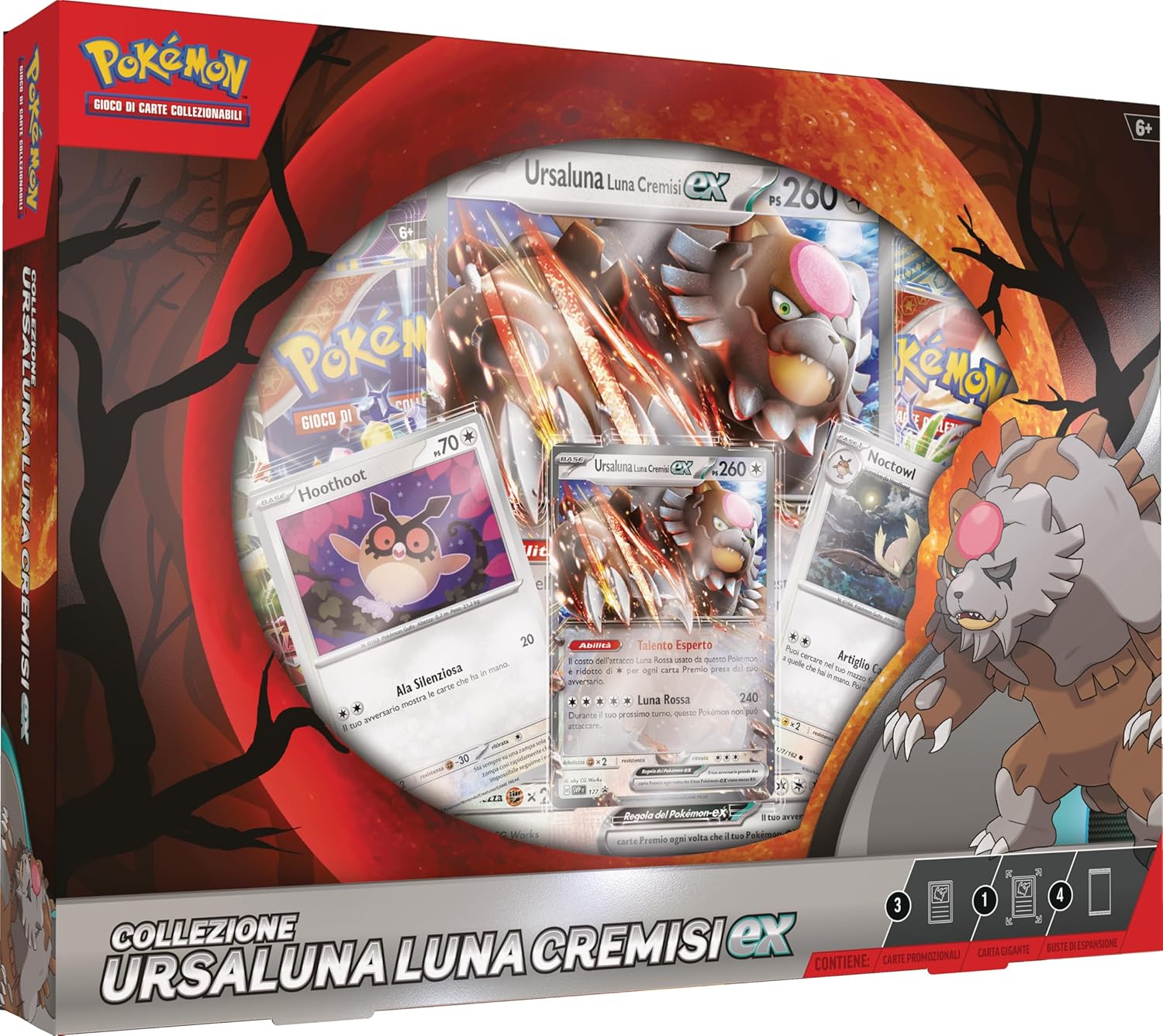 GAMEVISION PK560548 POKEMON EX BOX URSALUNA CREMISI