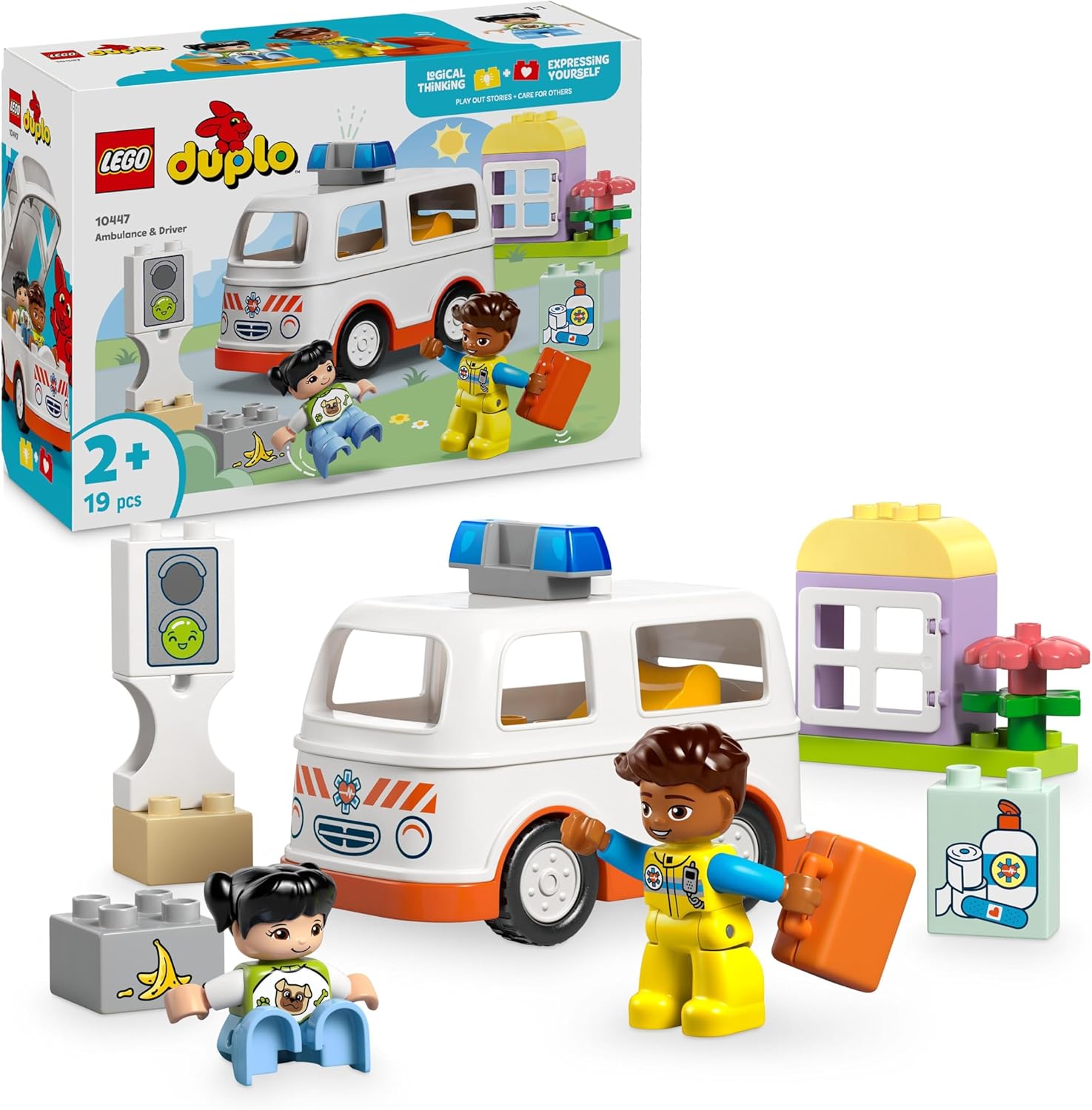 LEGO 10447 AMBULANZA E AUTISTA DUPLO