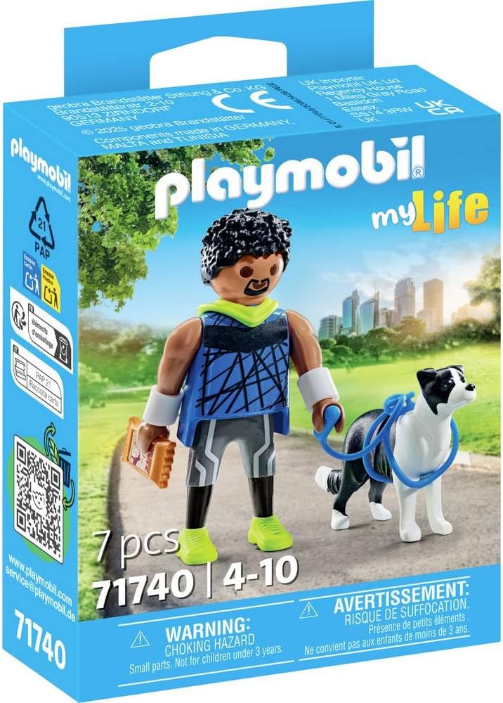 PLAYMOBIL 71740 BORDER COLLIE CON PERSONAGGIO