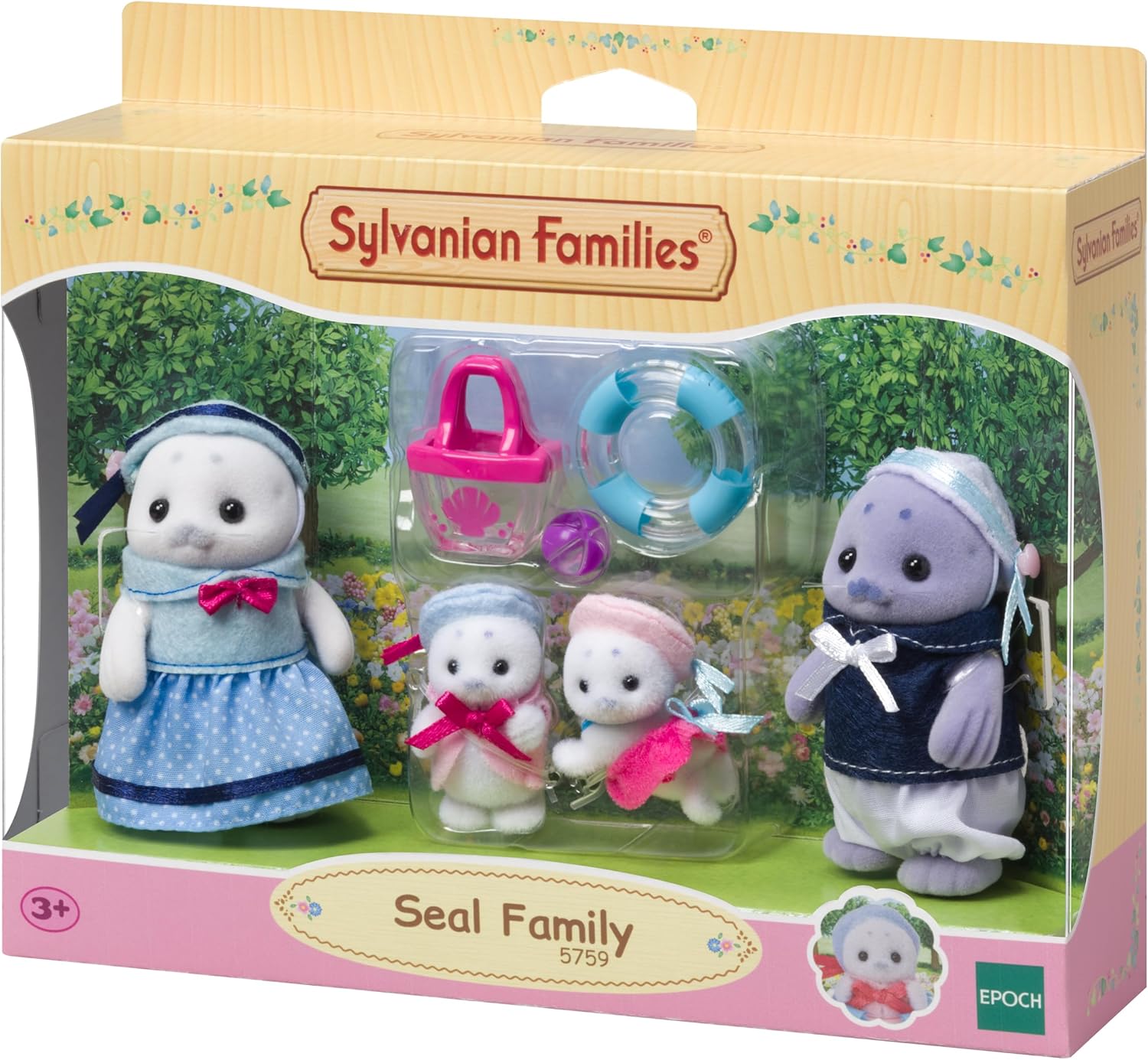 SYLVANIAN FAMILIES 5759 FAMIGLIA FOCA