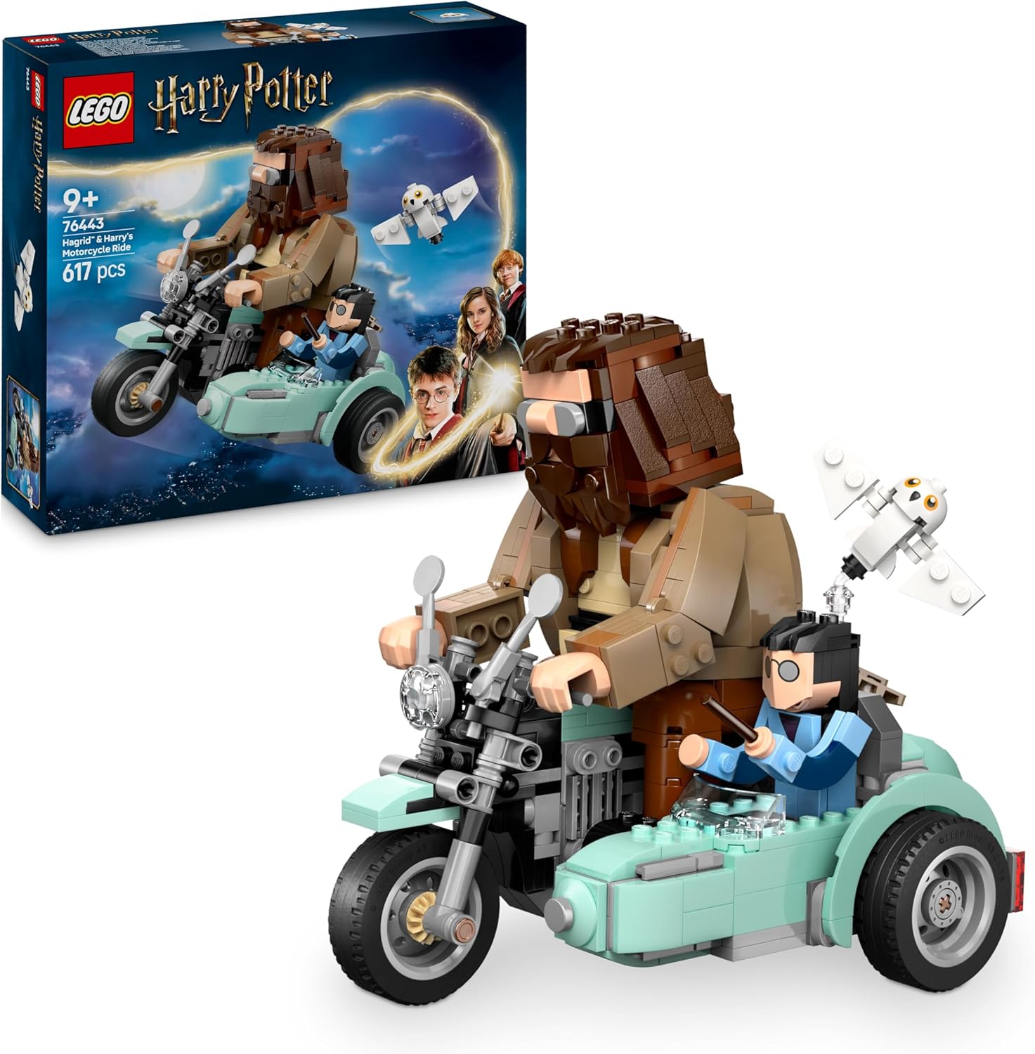 LEGO 76443 GIRO SUL SIDERCAR DI HAGRID E HARRY - HARRY POTTER