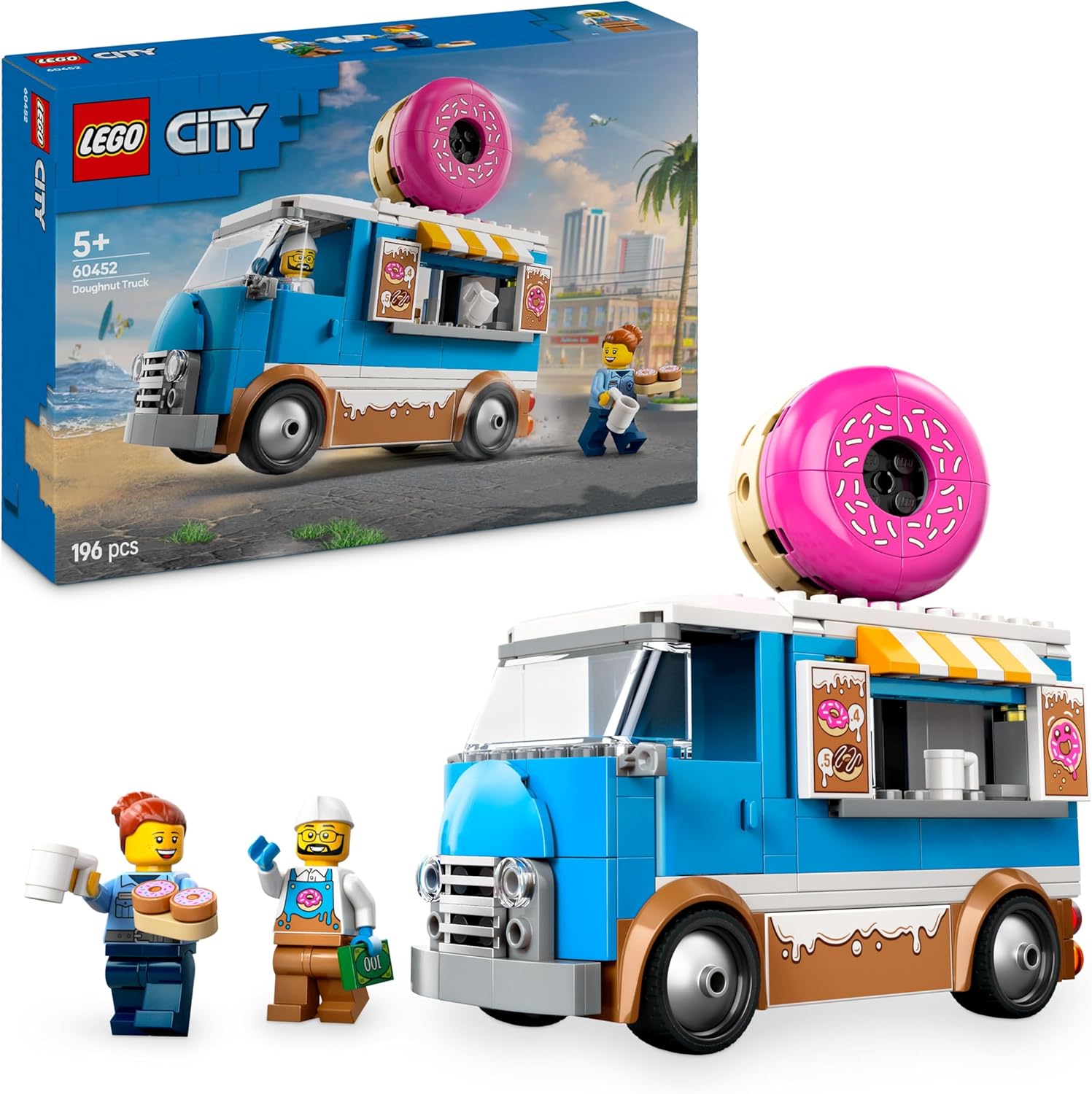 LEGO 60452 FURGONE DELLE CIAMBELLE CITY