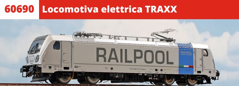 ACME 60690 LOCO TRAXX 494.577 LIVREA RAILPOOL