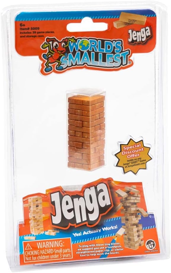 GIOCHI PREZIOSI WRL09000 WORLD'S SMALLEST JENGA