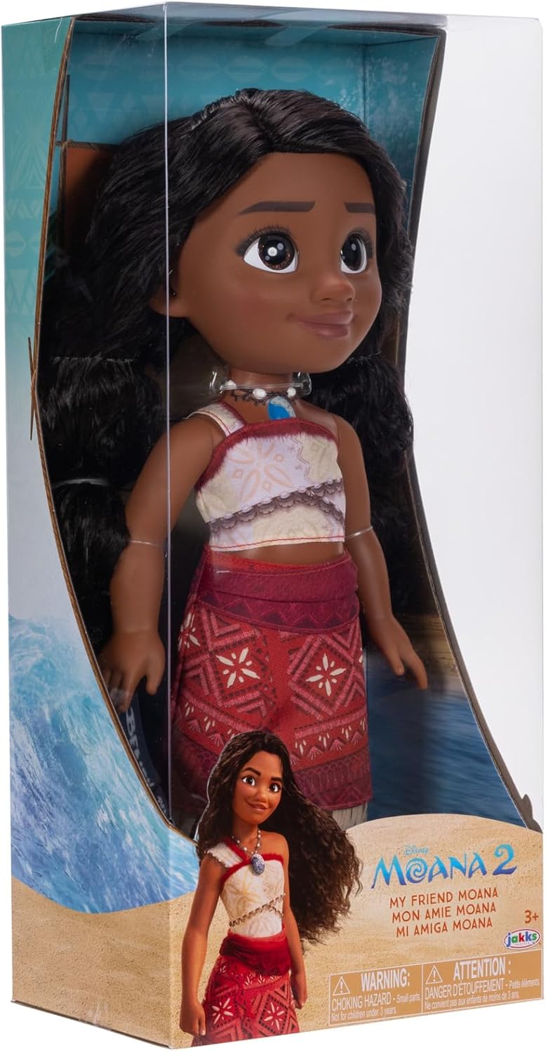 JAKKS 237574 DISNEY PRINCESS BAMBOLA VAIANA CM.38