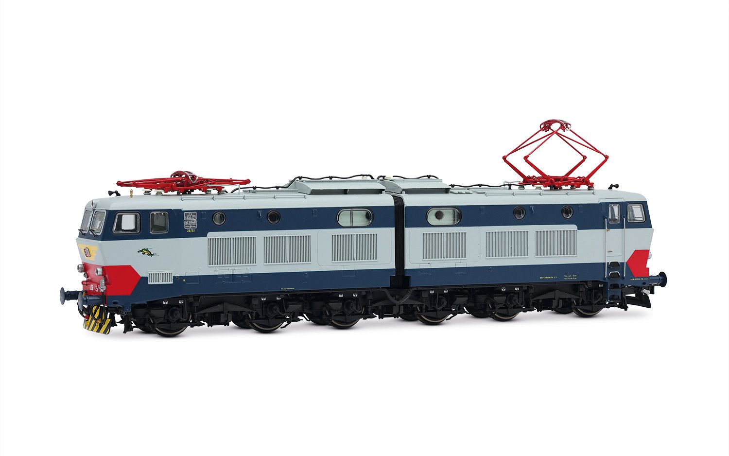 HORNBY HR2966 FS LOCOMOTIVA ELETTRICA E656 2^ SERIE LIVREA D'ORIGINE CON GOCCIOLATOIO