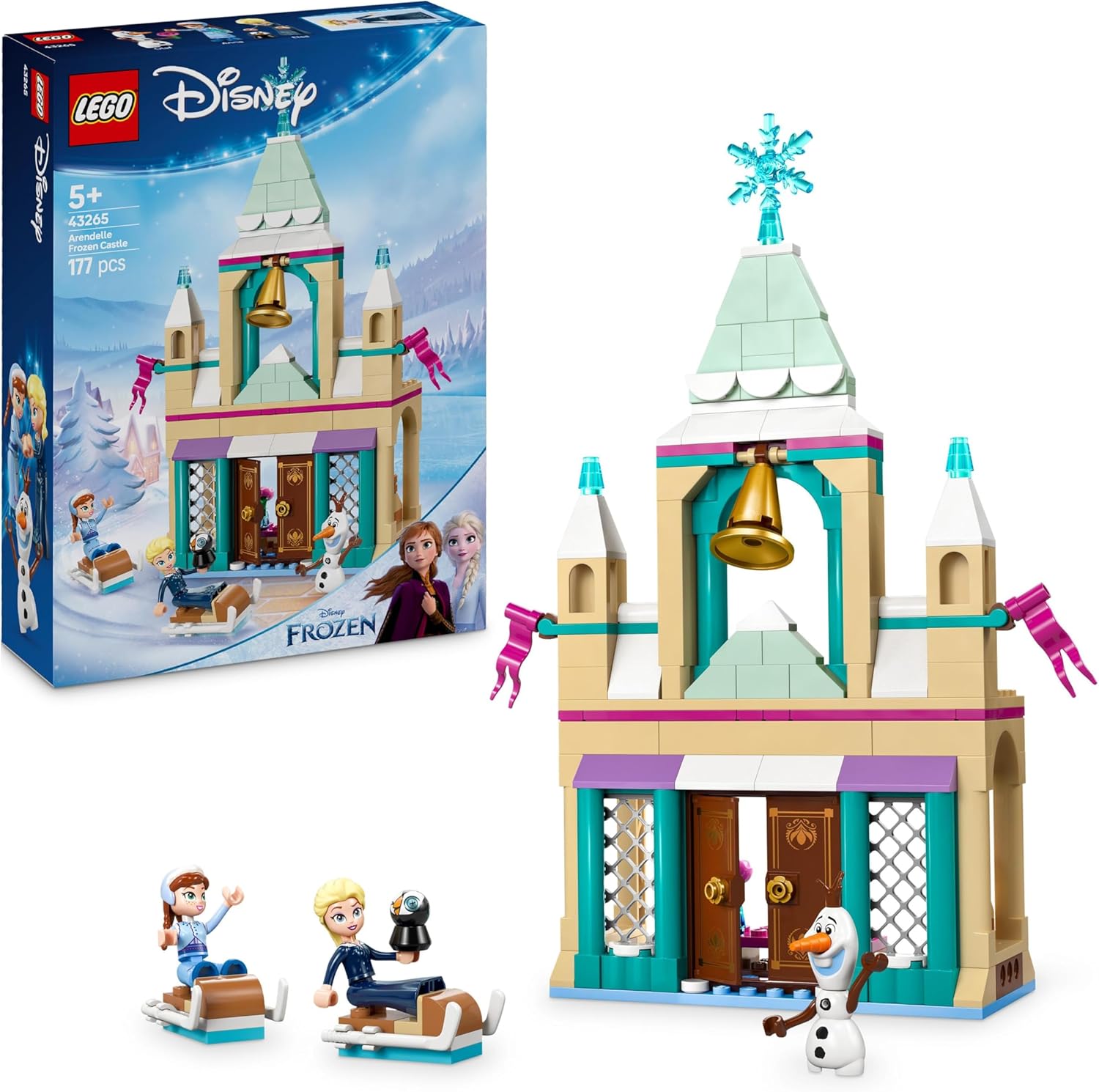 LEGO 43265 CASTELLO DI GHICCIO DI ARENDELLE DISNEY PRINCESS