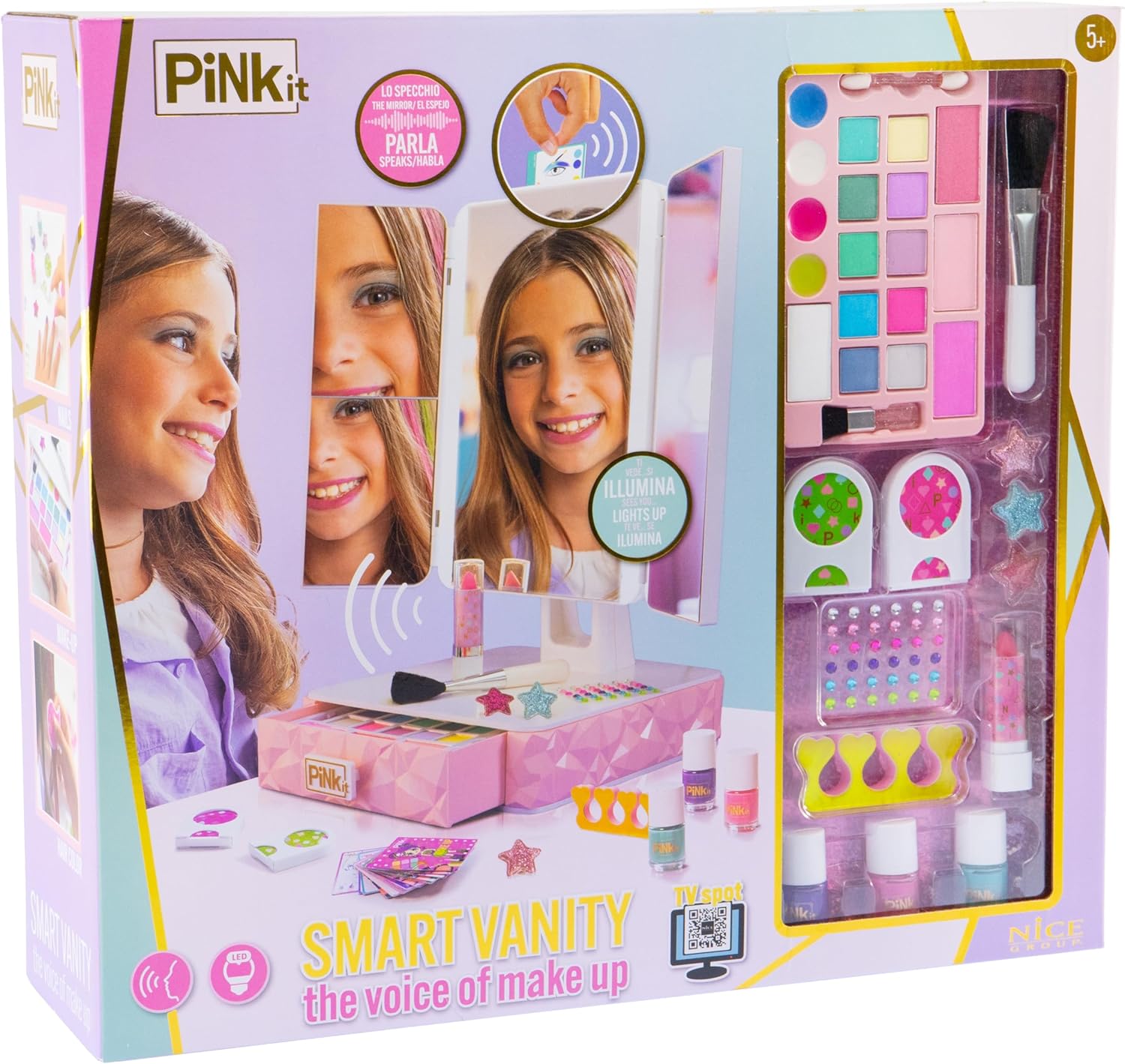 NICE 40051 PINK IT SMART VANITY