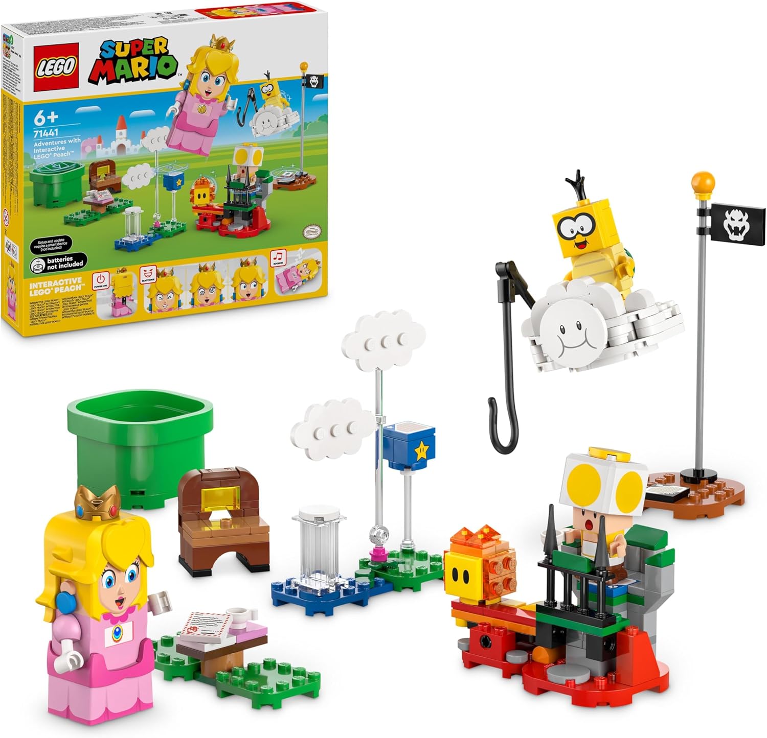 LEGO 71441 AVVENTURE DI LEGO PEACH INTERATTIVA SUPER MARIO