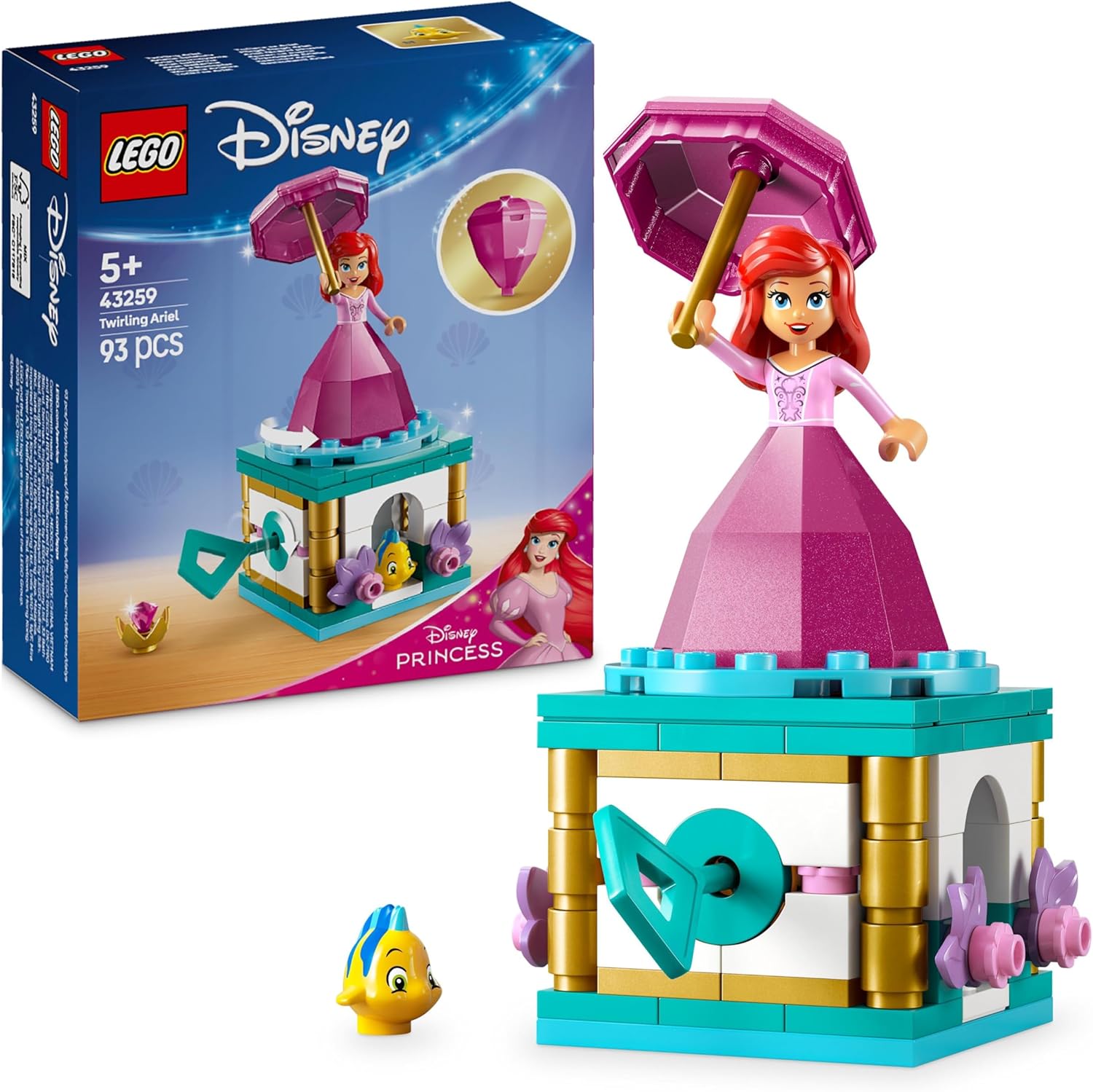 LEGO 43259 ARIEL BALELRINA DISNEY PRINCESS