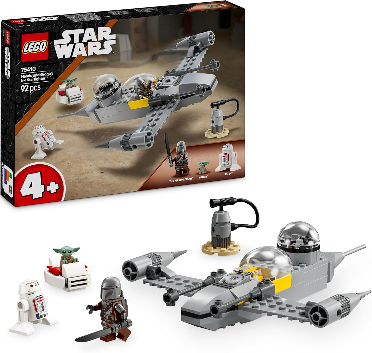 LEGO 75410 N^1 STARFIGHTER DI MANDO E GROGU STAR WARS