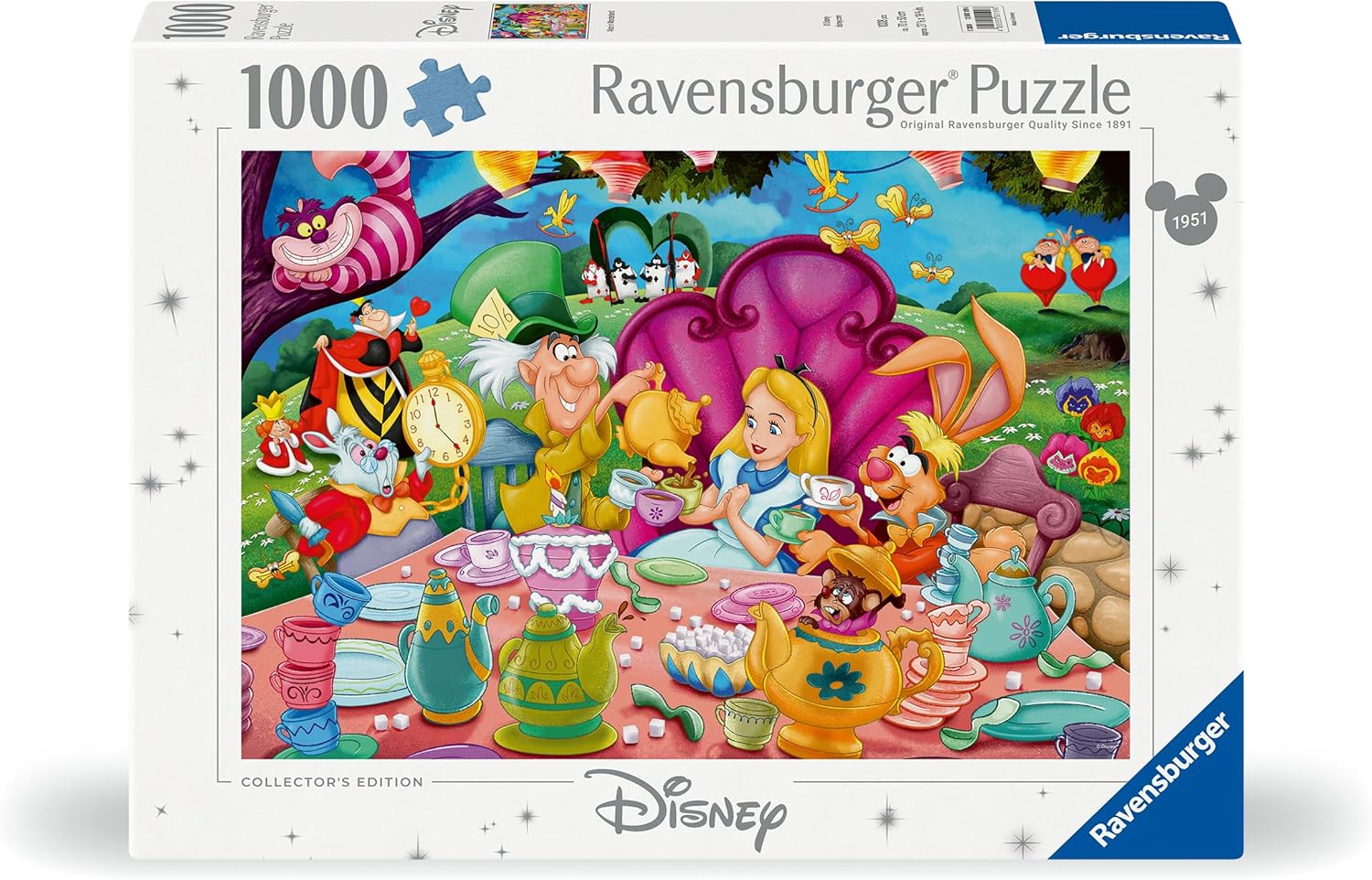 RAVENSBURGER 00109 PUZZLE DA 1000 PZ. ALICE