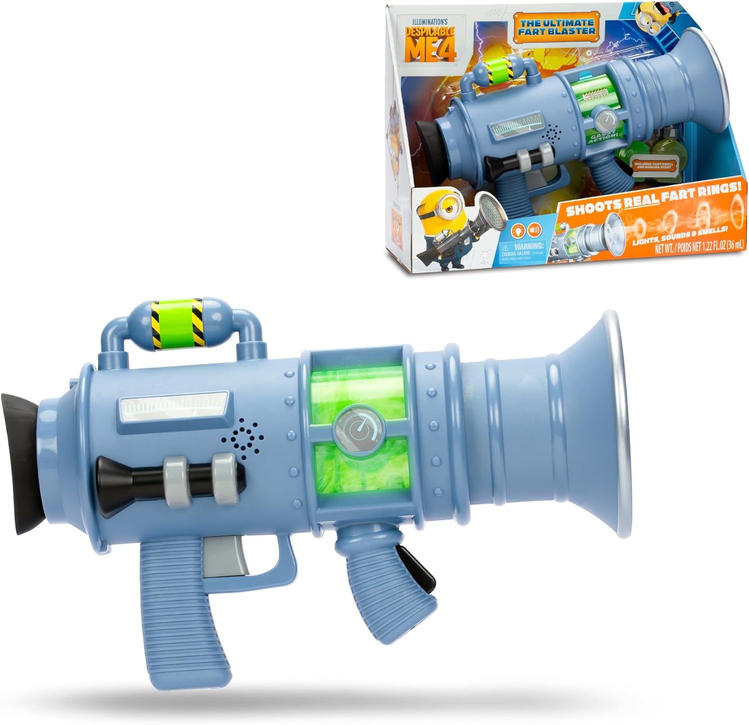 GIOCHI PREZIOSI MN406000 MINIONS ULTIMATE FART BLASTER CON SUONI